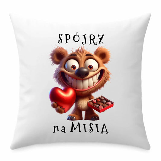 Poduszka - Spójrz na Misia W31 - StoryCups.pl