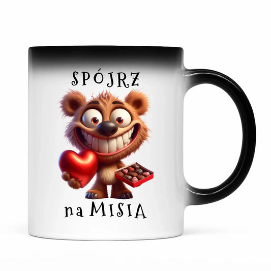 Kubek magiczny - Spójrz na Misia W31 - StoryCups.pl