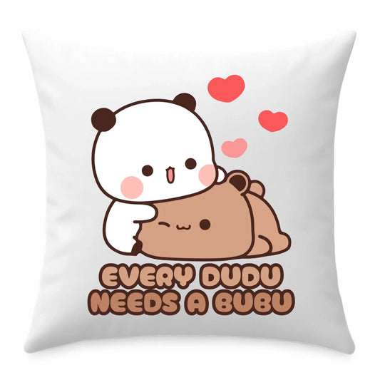 Poduszka dla par - Every Dudu needs a Bubu W32 - StoryCups.pl