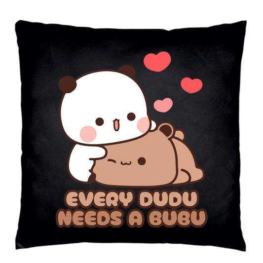 Poduszka dekoracyjna dla par - Every Dudu needs a Bubu W32 - StoryCups.pl