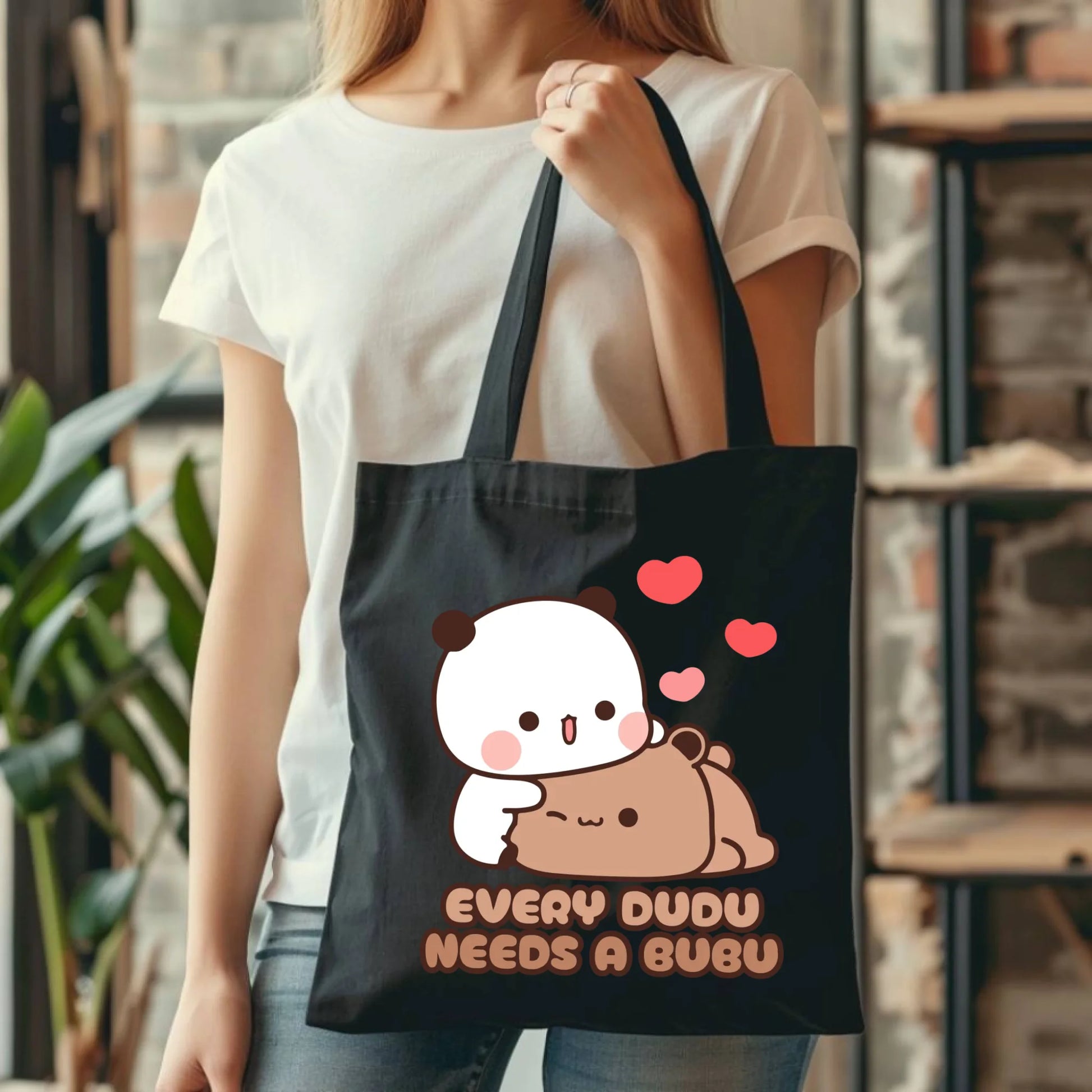 Torba dla par - Every Dudu needs a Bubu W32 - StoryCups.pl