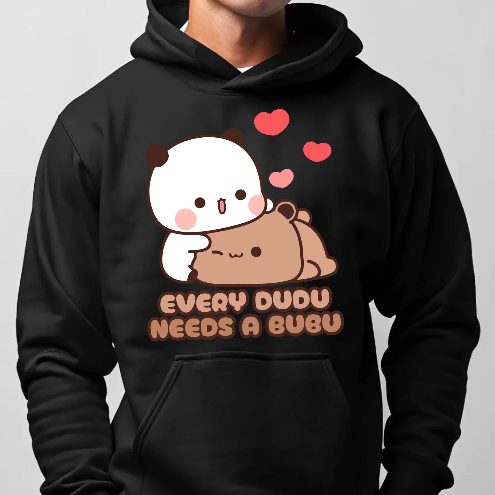 Bluza męska z kapturem - Every Dudu needs a Bubu W32 - StoryCups.pl