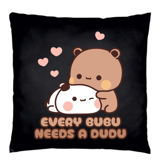 Poduszka dekoracyjna dla par - Every Bubu needs a Dudu W33 - StoryCups.pl