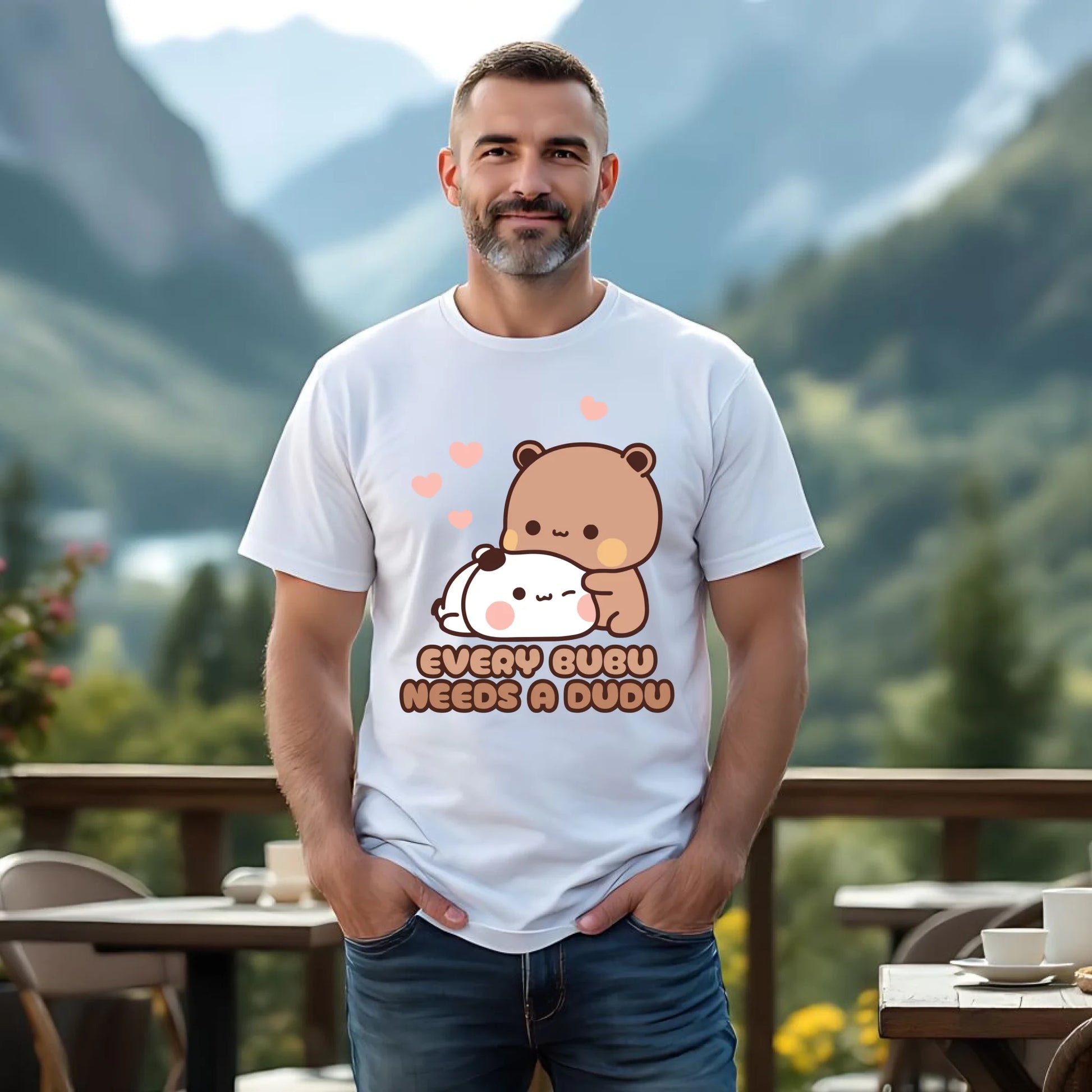 Koszulka męska - Every Bubu needs a Dudu W33 - StoryCups.pl