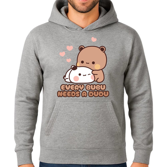 Bluza męska z kapturem - Every Bubu needs a Dudu W33 - StoryCups.pl