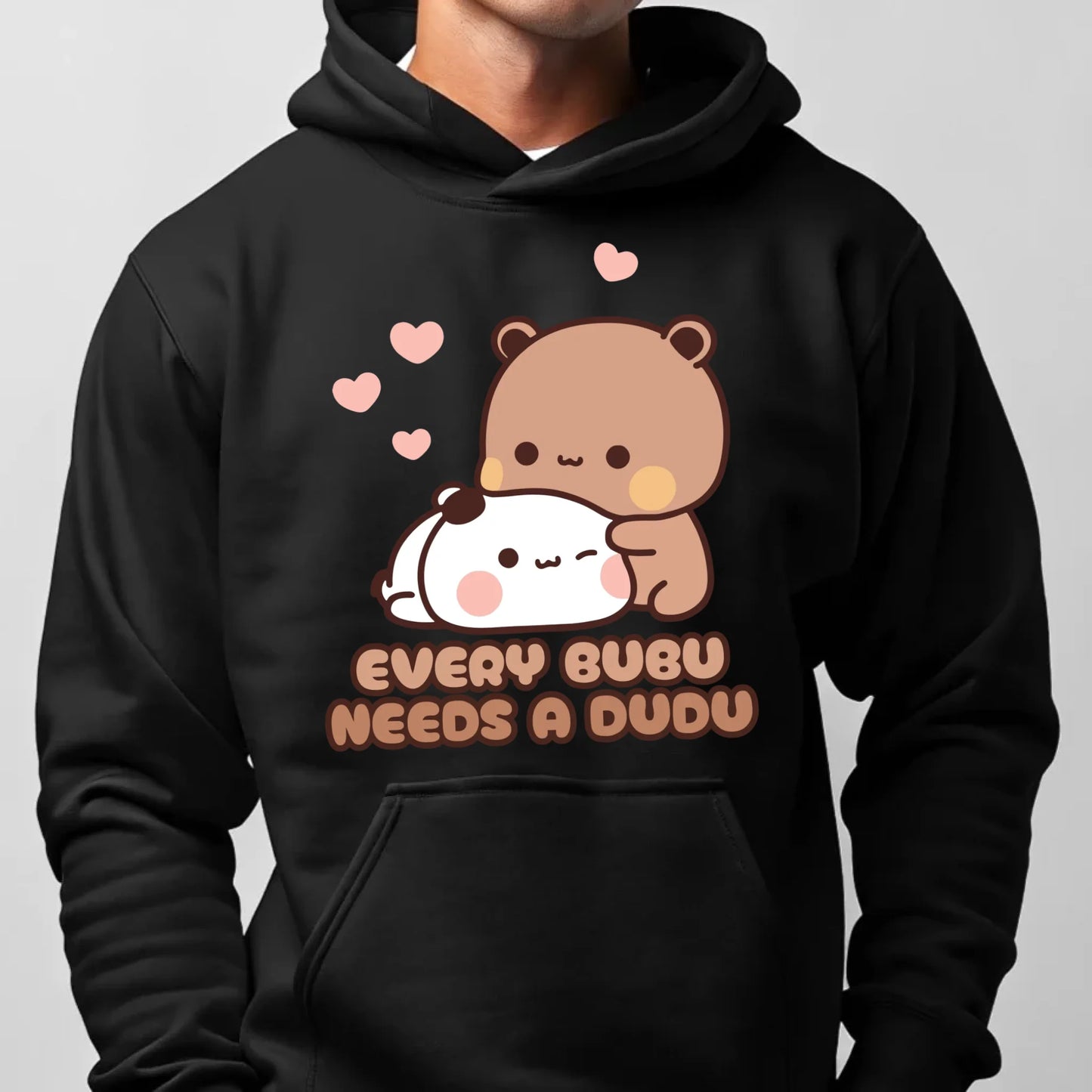 Bluza męska z kapturem - Every Bubu needs a Dudu W33 - StoryCups.pl