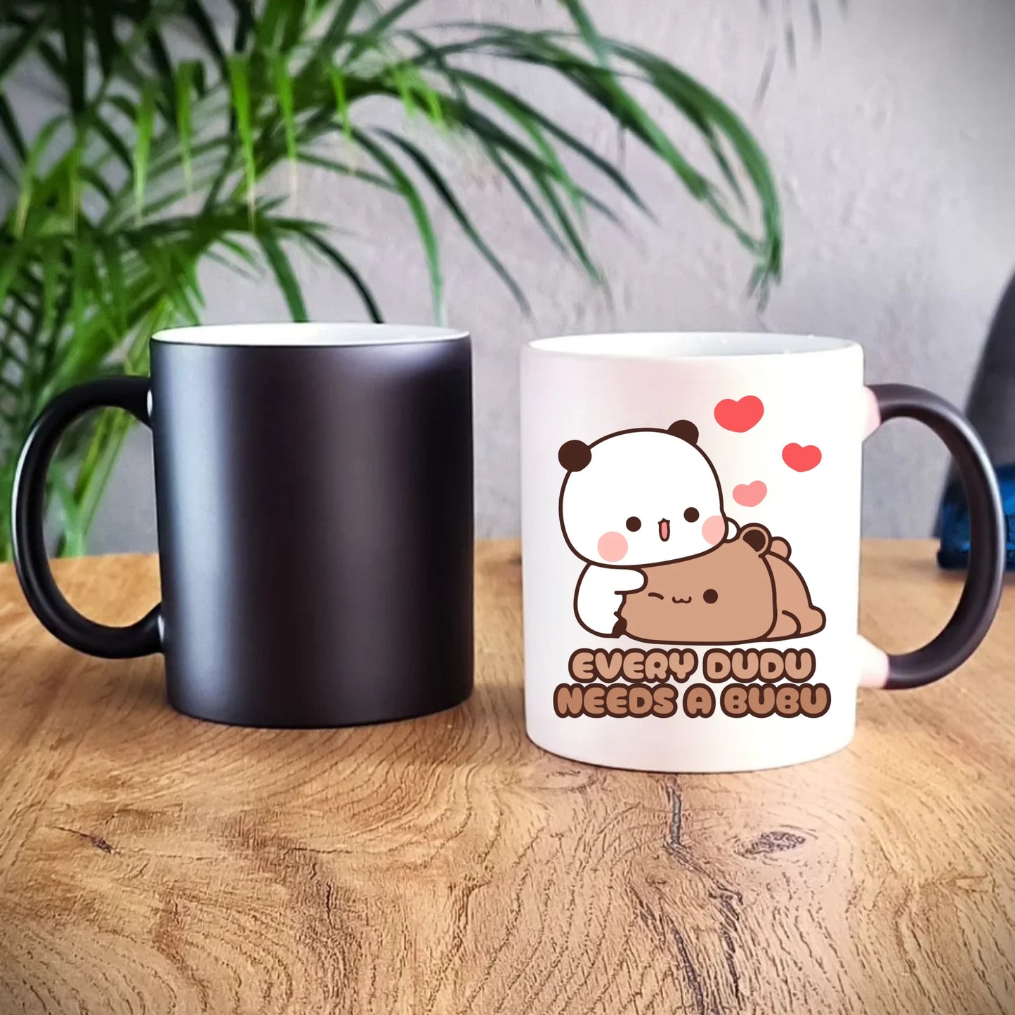 Kubek magiczny dla par - Every Dudu needs a Bubu W32 - StoryCups.pl
