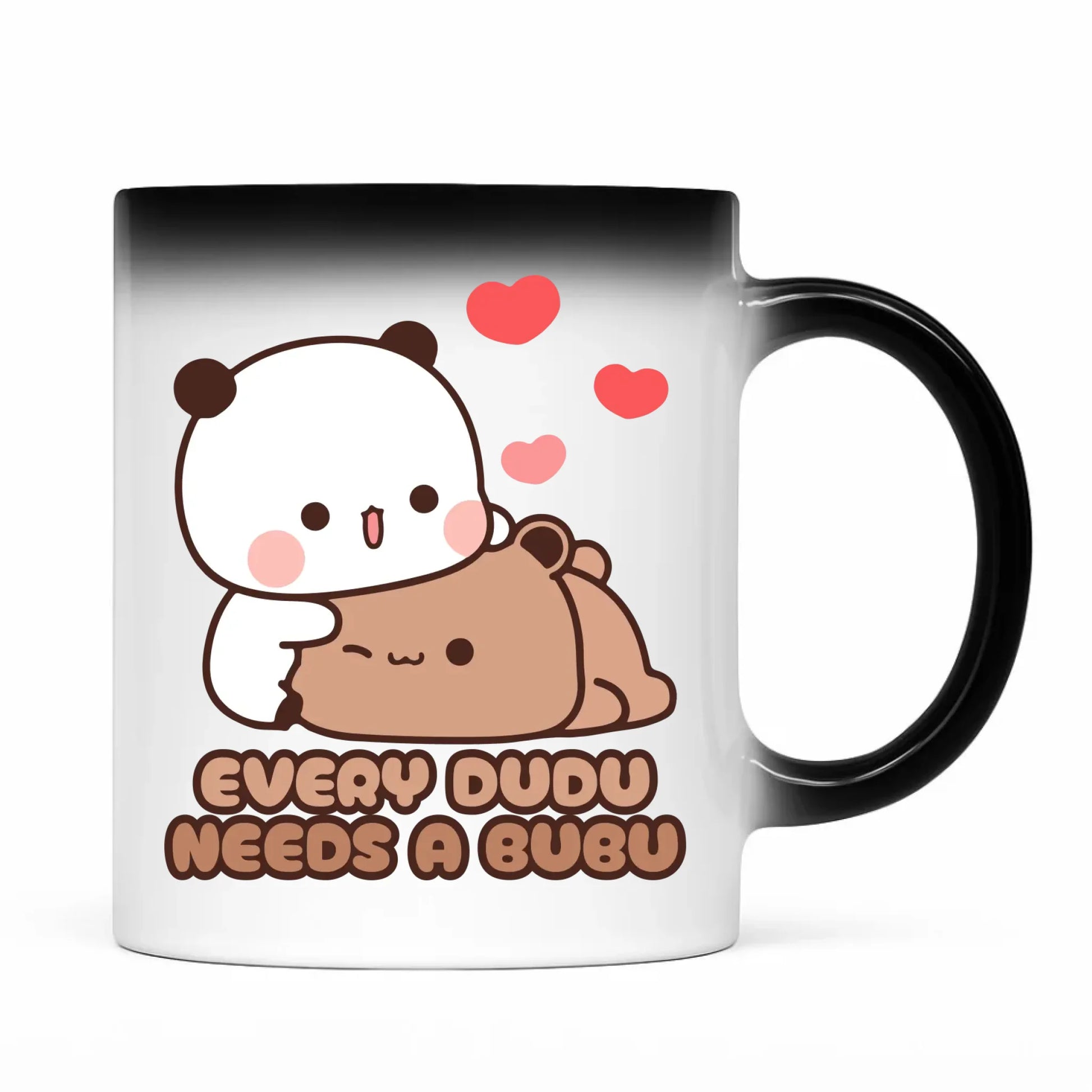 Kubek magiczny dla par - Every Dudu needs a Bubu W32 - StoryCups.pl