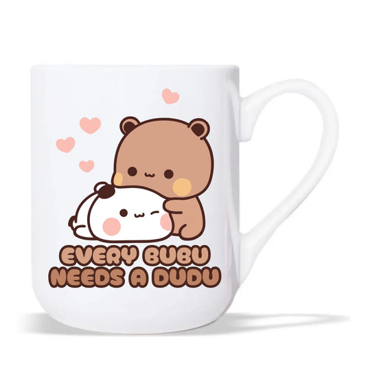 Kubek elegant dla par - Every Bubu needs a Dudu W33 - StoryCups.pl