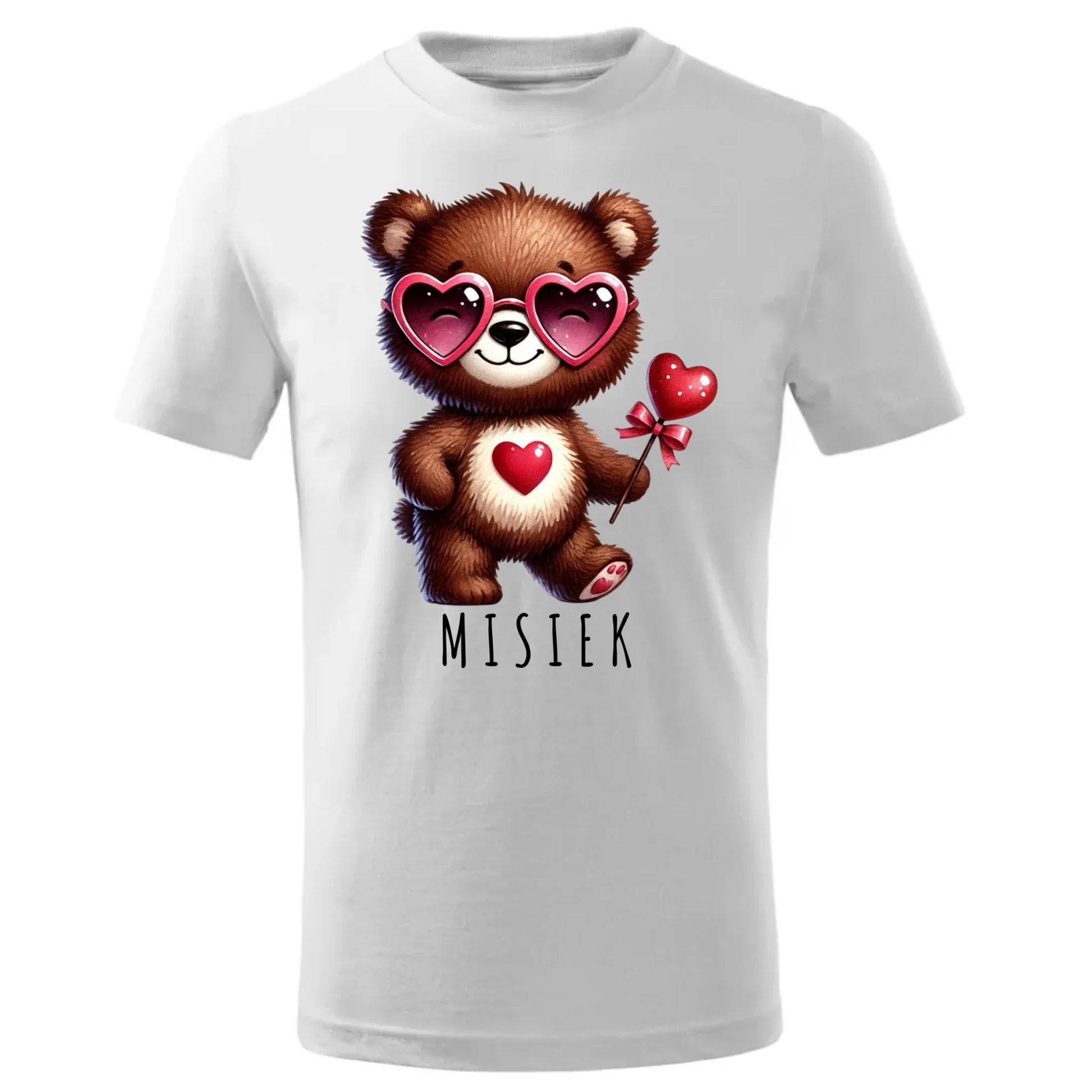 Koszulka dziecięca - Misiek z sercem W34 - StoryCups.pl