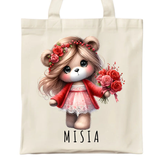 Torba - prezent dla dziewczyny - Urocza Misia W35 - StoryCups.pl