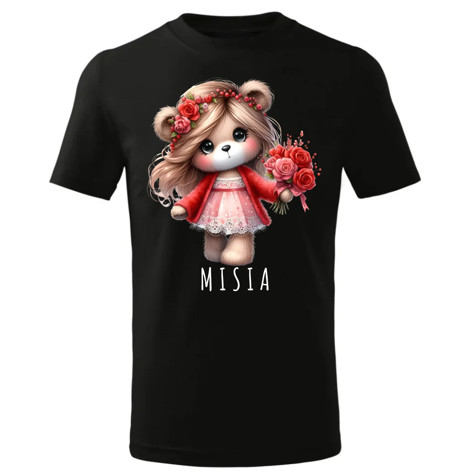 Koszulka dziecięca - Urocza Misia W35 - StoryCups.pl