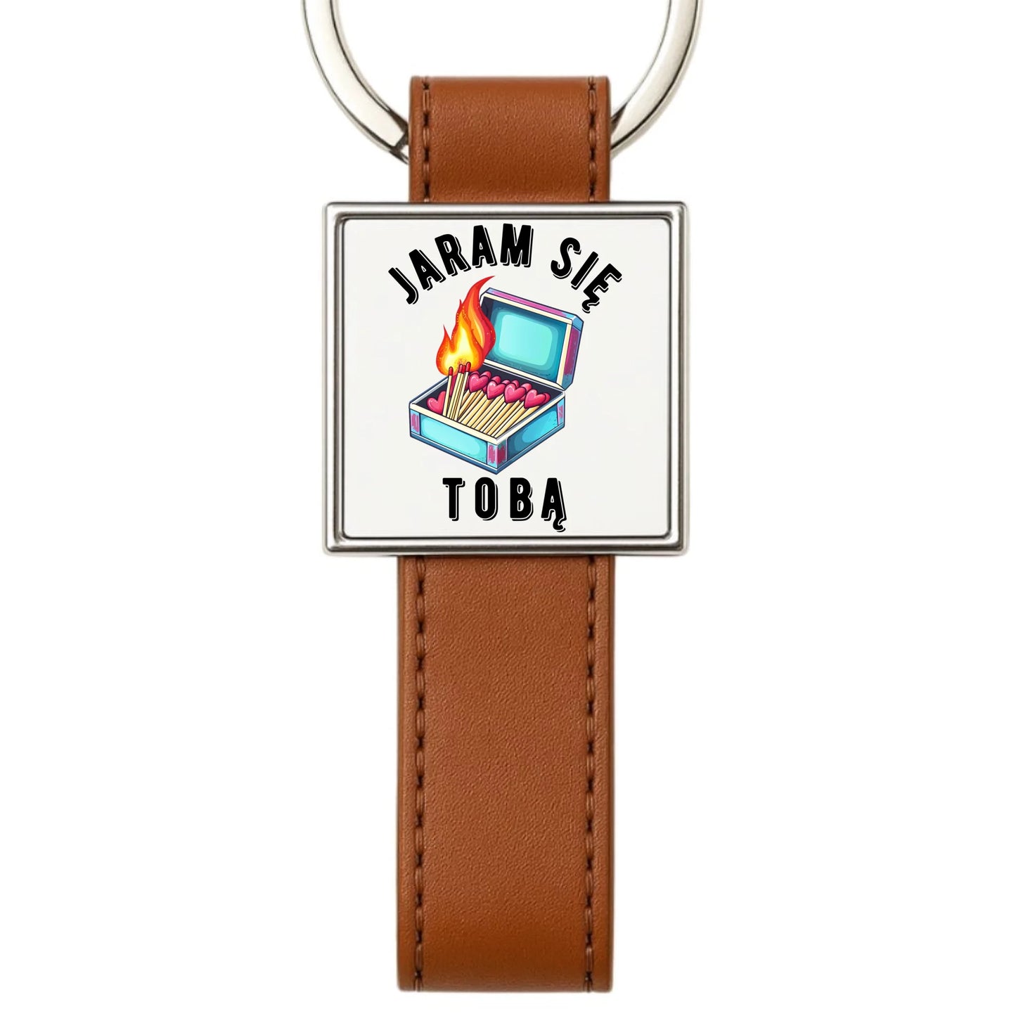 Brelok dla zakochanych - Jaram się Tobą W39 - StoryCups.pl