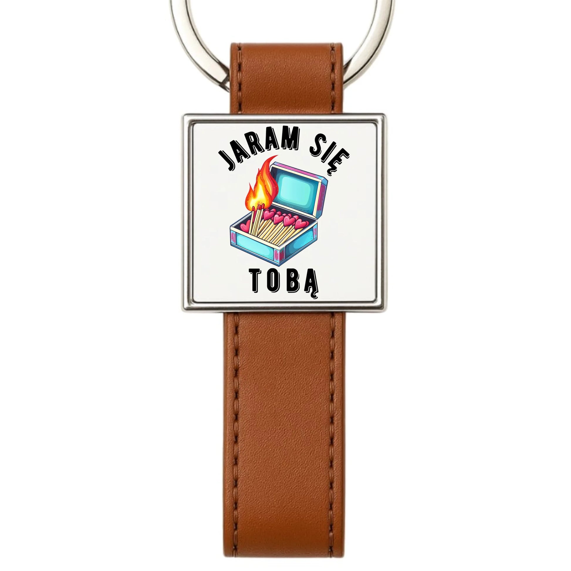 Brelok dla zakochanych - Jaram się Tobą W39 - StoryCups.pl