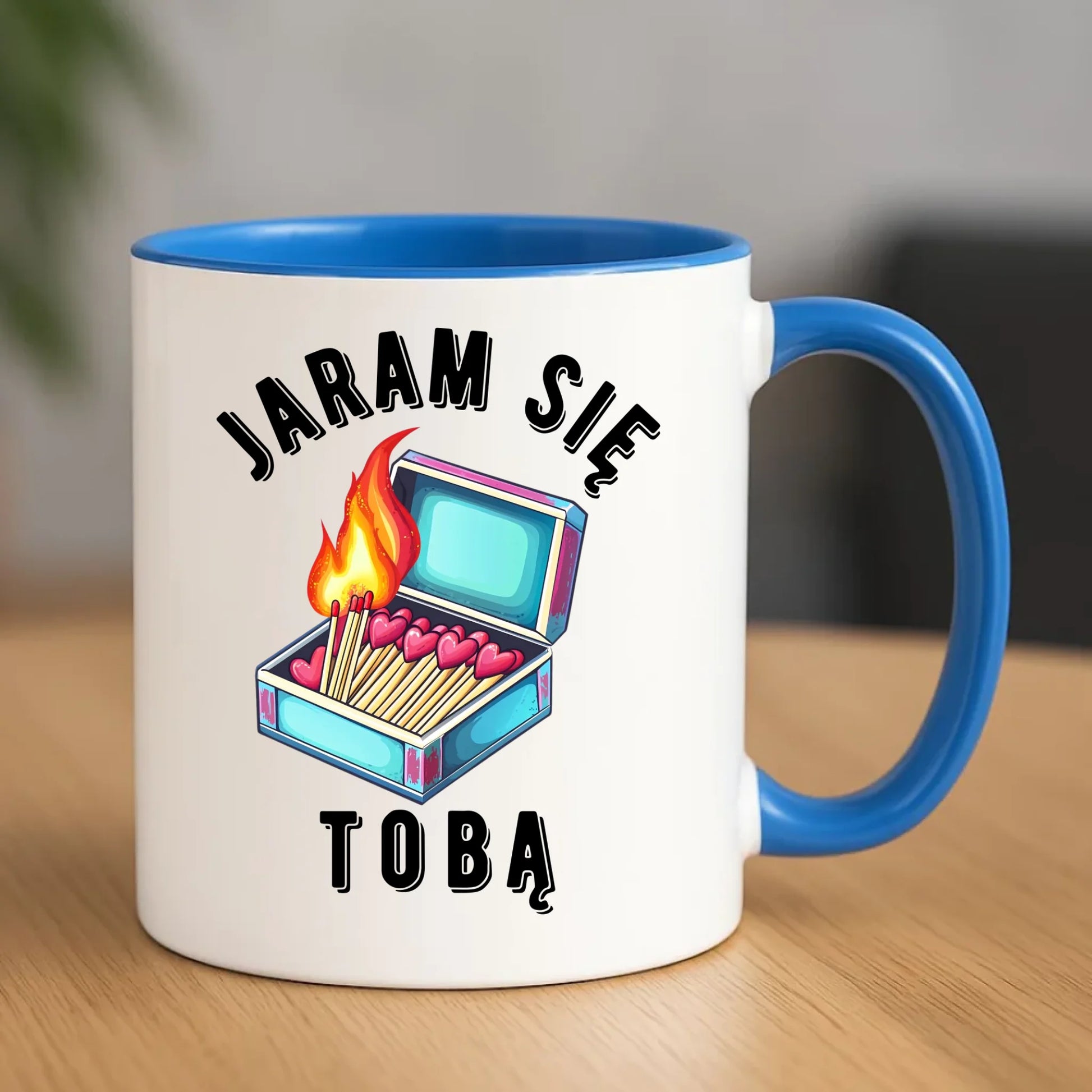 Kubek dla zakochanych - Jaram się Tobą W39 - StoryCups.pl