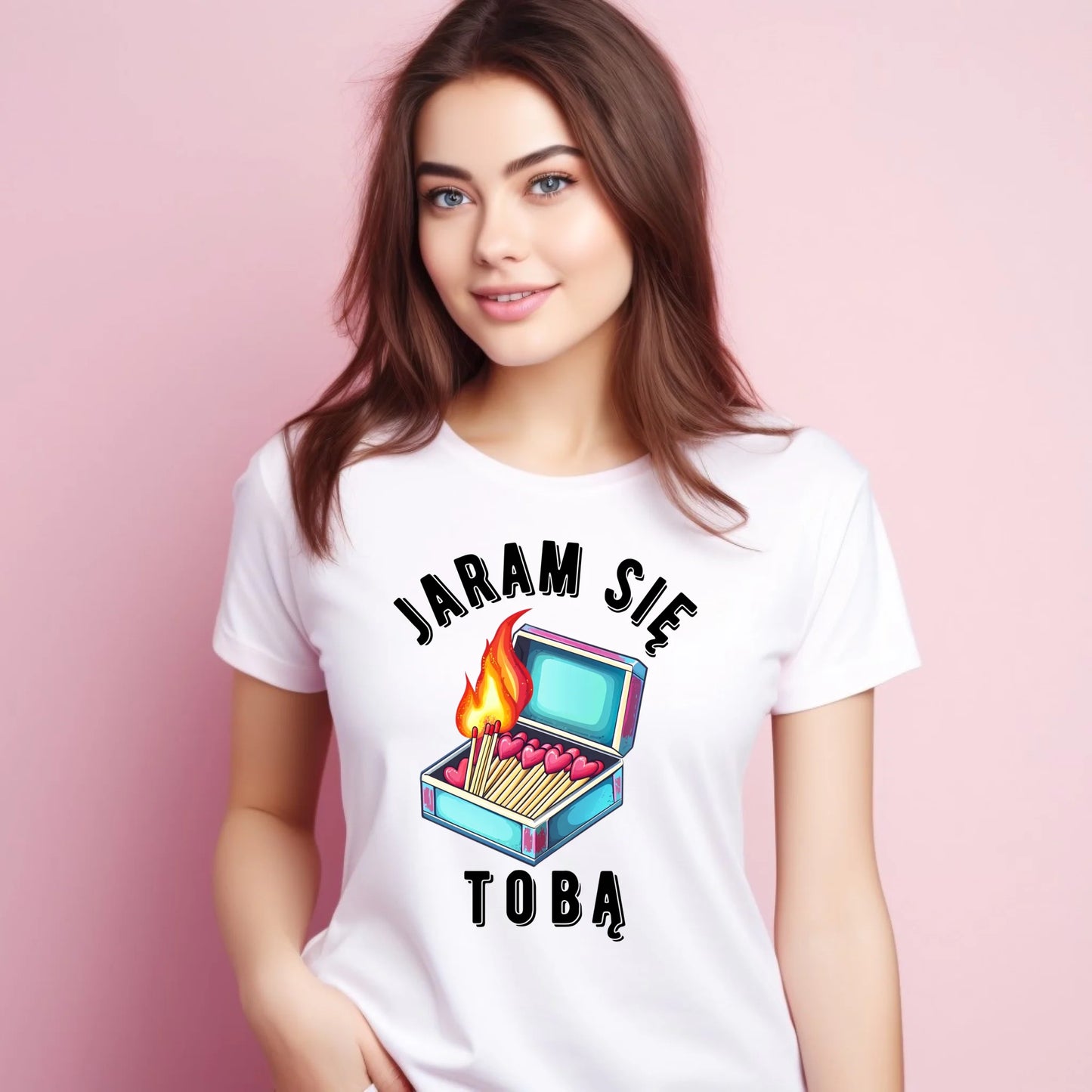 Koszulka damska - Jaram się Tobą W39 - StoryCups.pl