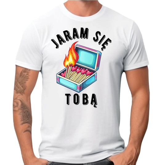 Koszulka męska - Jaram się Tobą W39 - StoryCups.pl