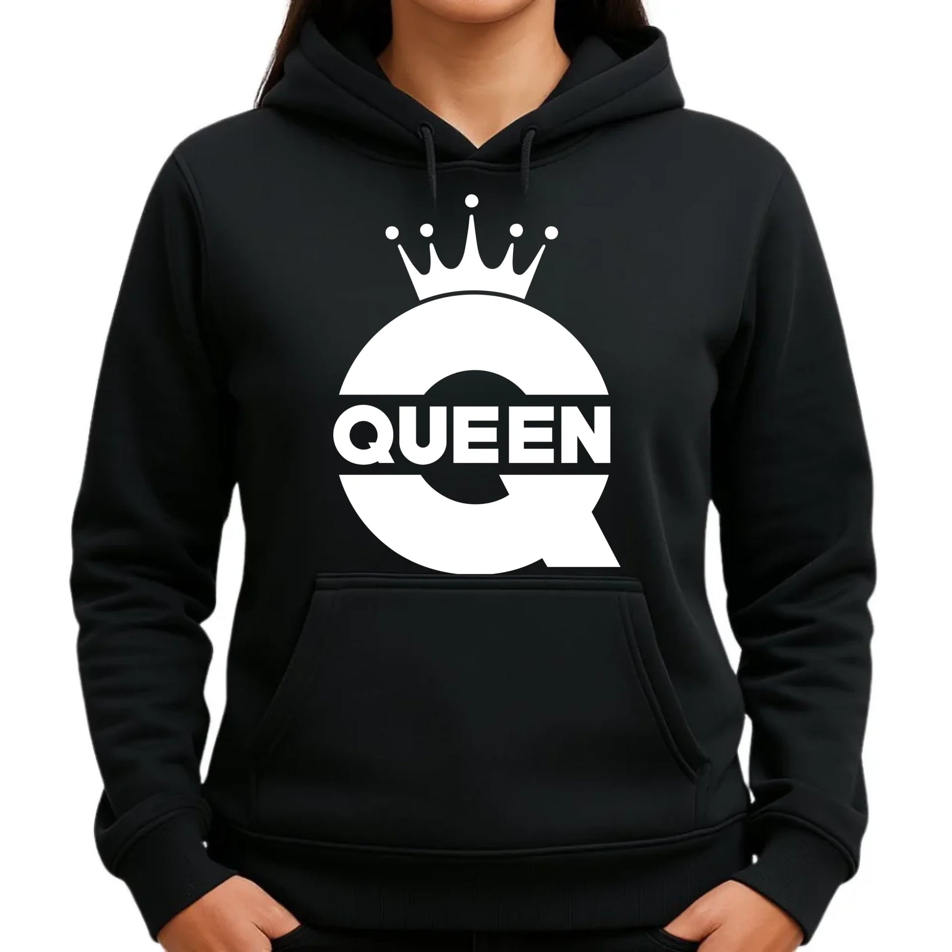 Bluza damska z kapturem - Queen W40 - StoryCups.pl