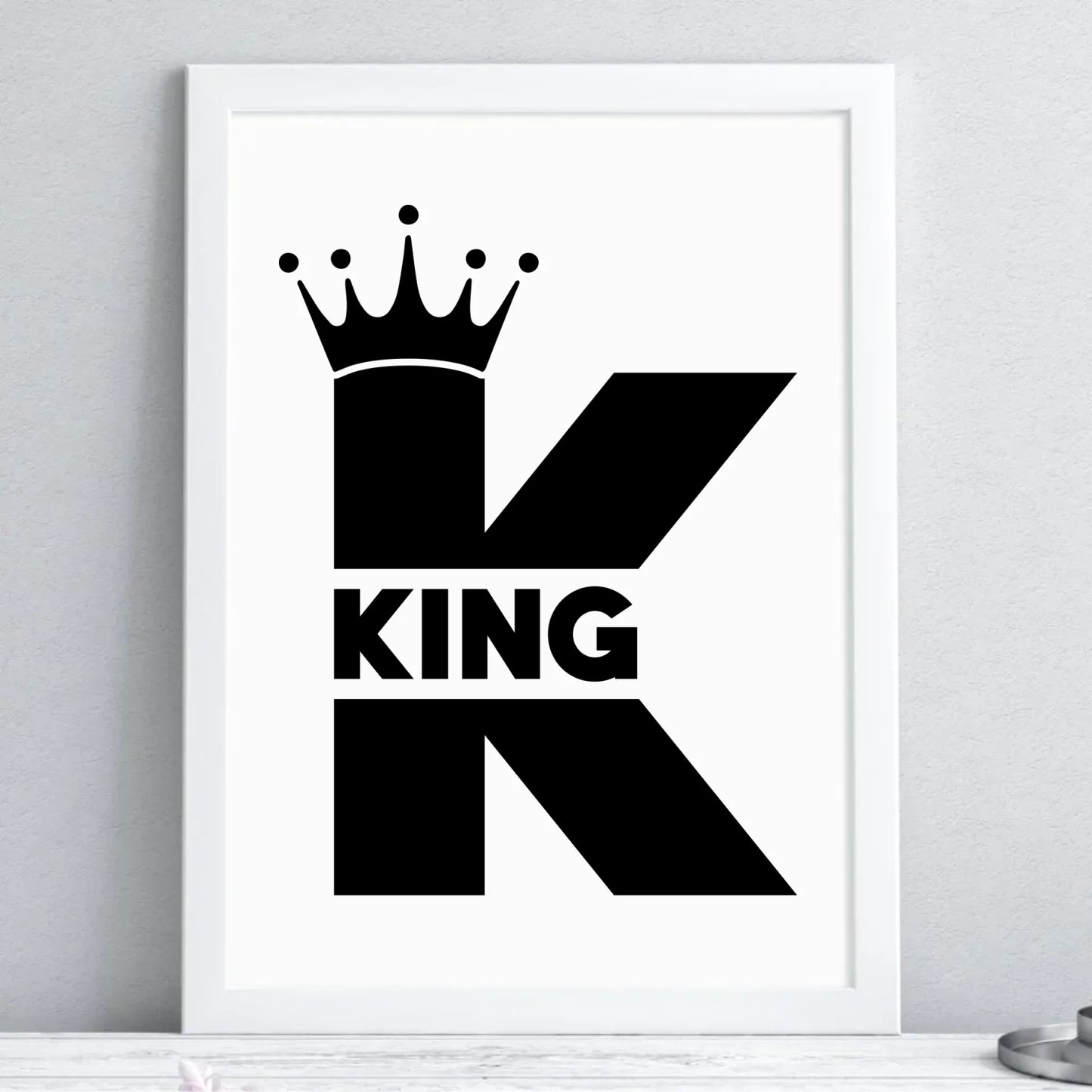 Plakat w ramie - King W40 - StoryCups.pl