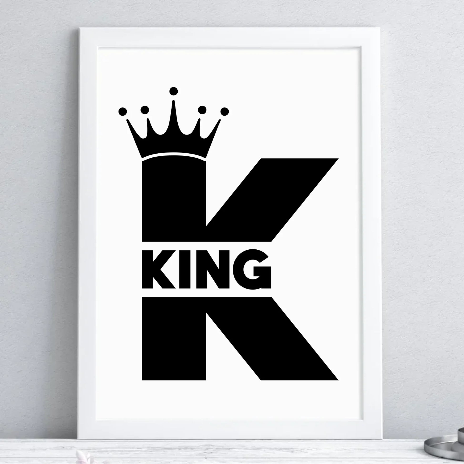 Plakat w ramie - King W40 - StoryCups.pl