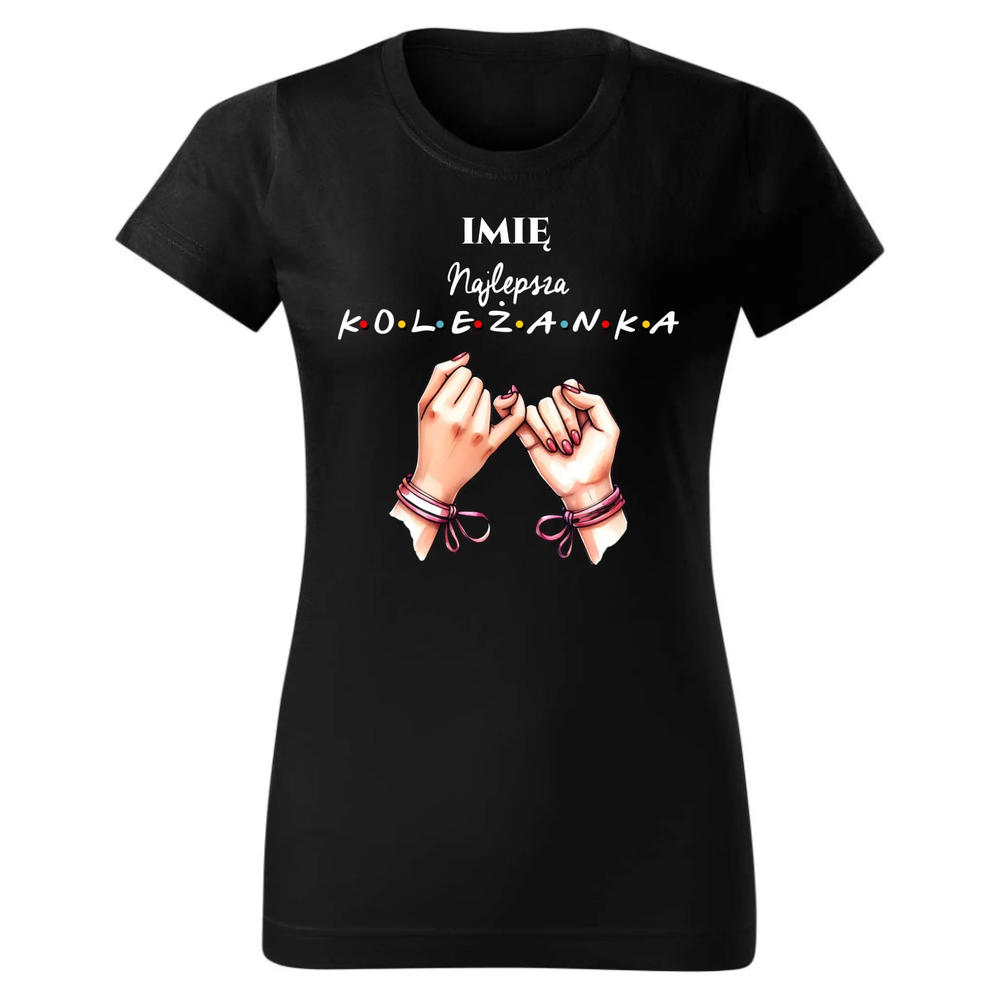 Koszulka damska - Najlepsza koleżanka - personalizowana DZ02 - StoryCups.pl