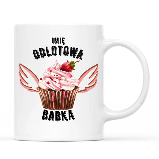 Kubek - Odlotowa babka - personalizowany DZ06 - StoryCups.pl