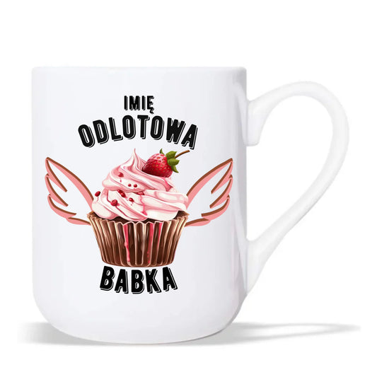 Kubek elegant - Odlotowa babka - personalizowany DZ06 - StoryCups.pl