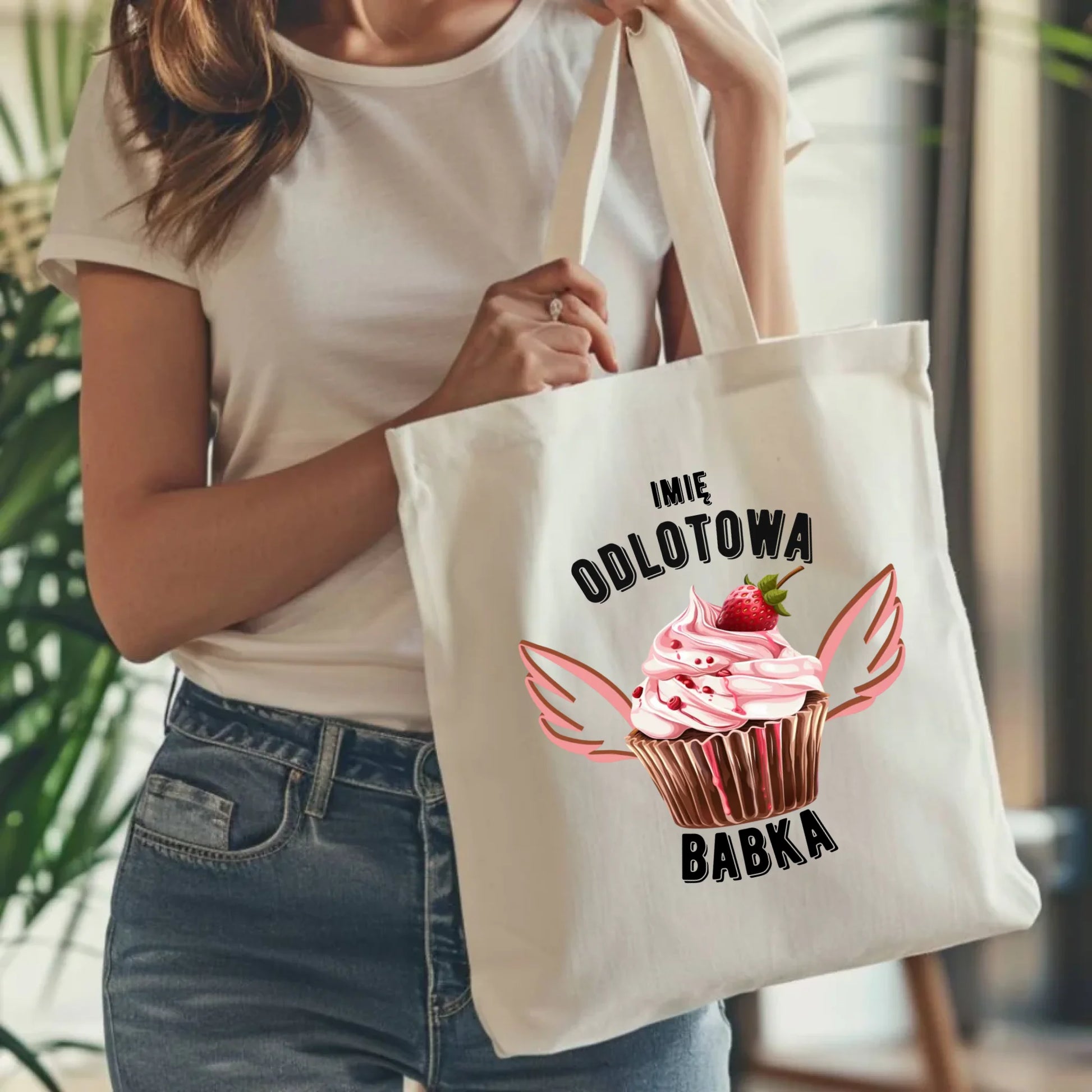 Torba - Odlotowa babka - personalizowana DZ06 - StoryCups.pl