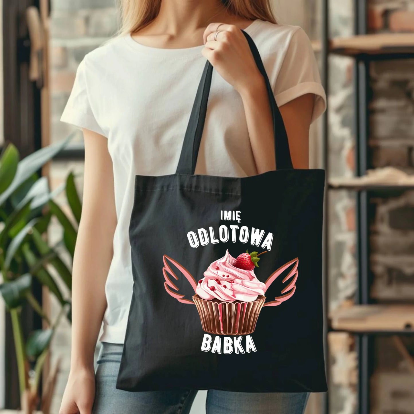 Torba - Odlotowa babka - personalizowana DZ06 - StoryCups.pl