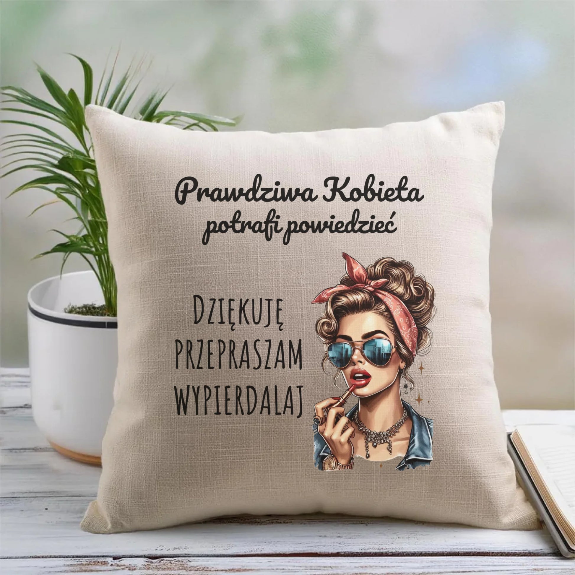 Poduszka - Prawdziwa kobieta - bez cenzury DZ15 - StoryCups.pl