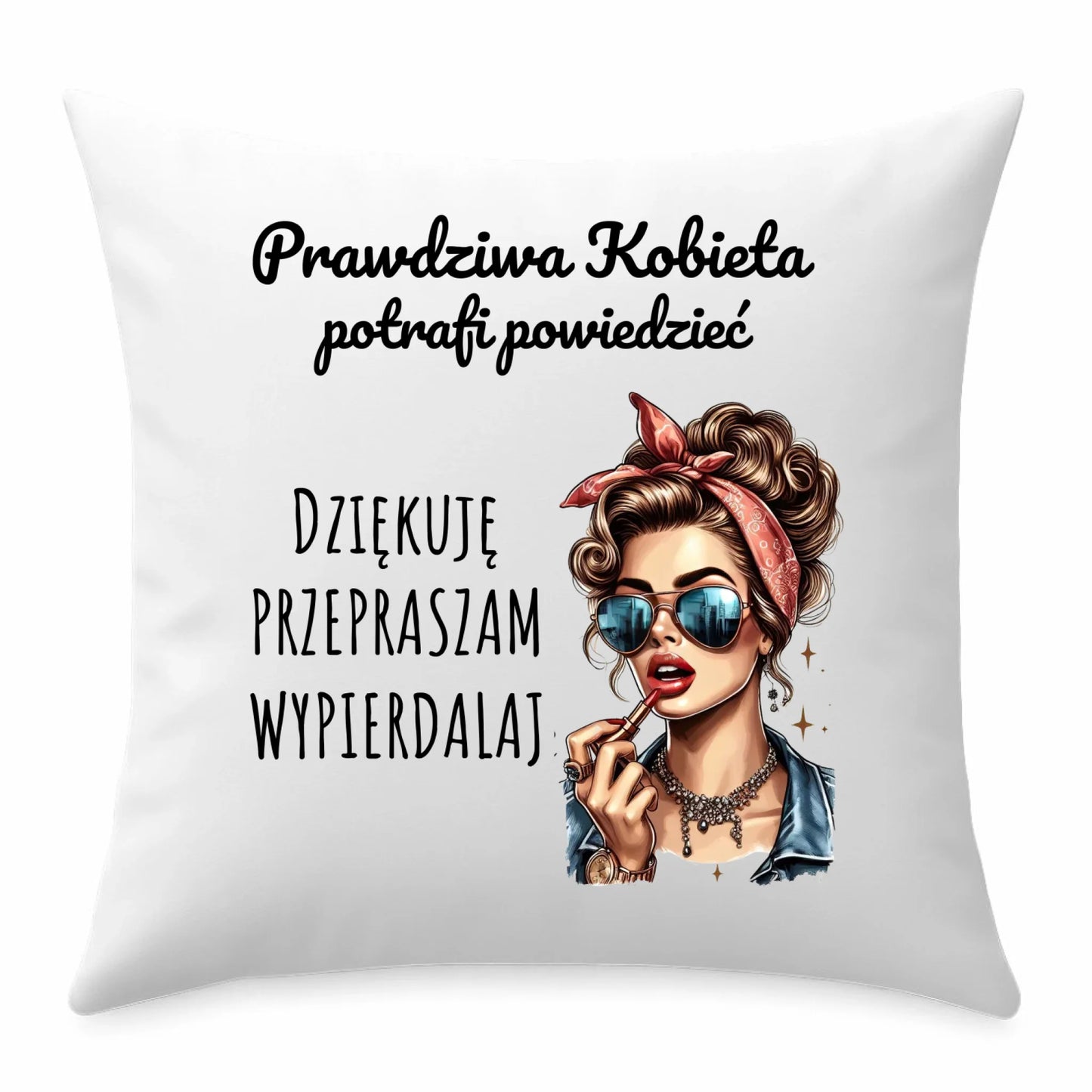 Poduszka - Prawdziwa kobieta - bez cenzury DZ15 - StoryCups.pl
