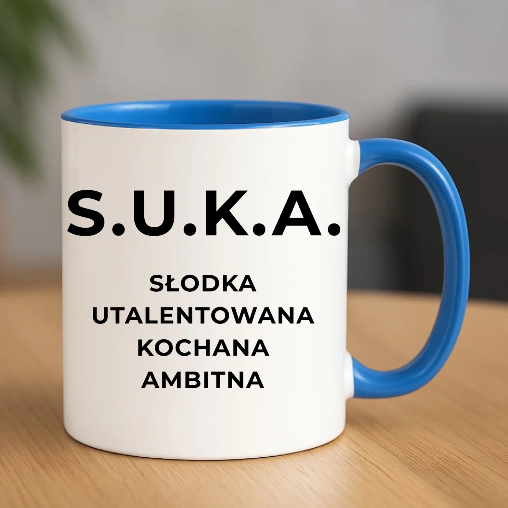 Kubek - S.U.K.A. - śmieszny prezent dla niej - bez cenzury DZ16 - StoryCups.pl