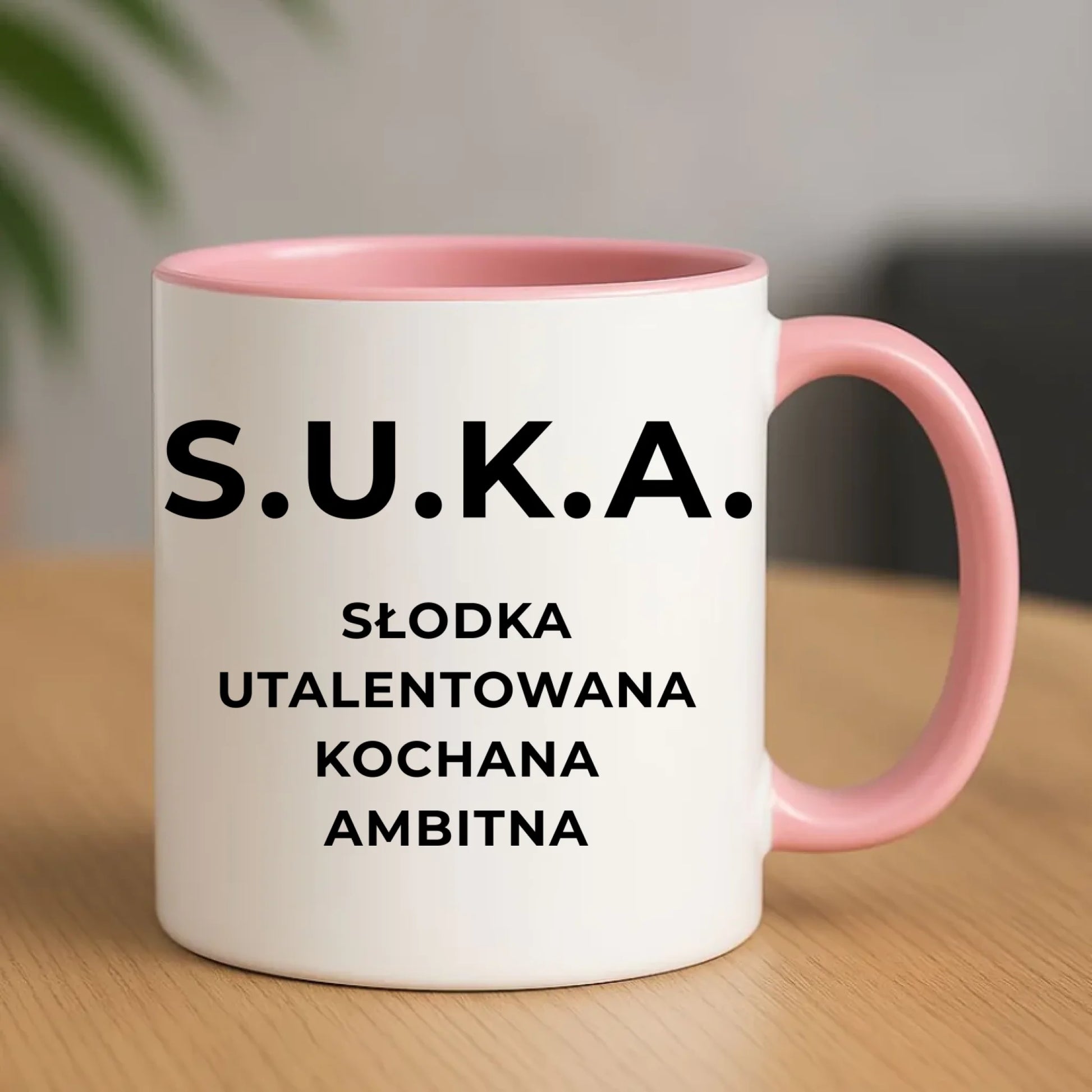 Kubek - S.U.K.A. - śmieszny prezent dla niej - bez cenzury DZ16 - StoryCups.pl