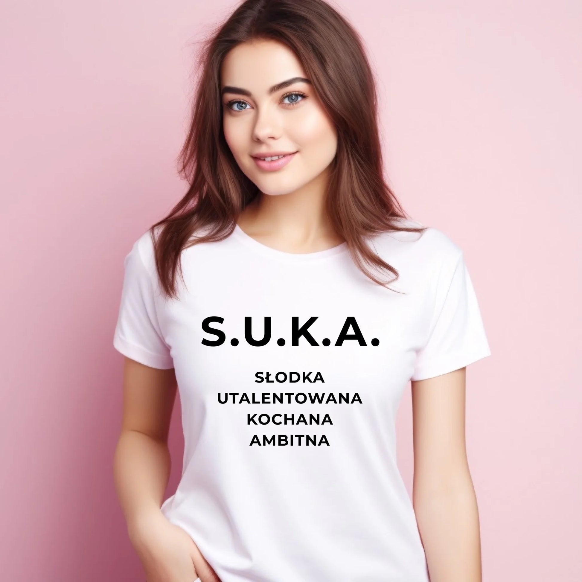 Koszulka damska - S.U.K.A. - śmieszny prezent dla niej - bez cenzury DZ16 - StoryCups.pl