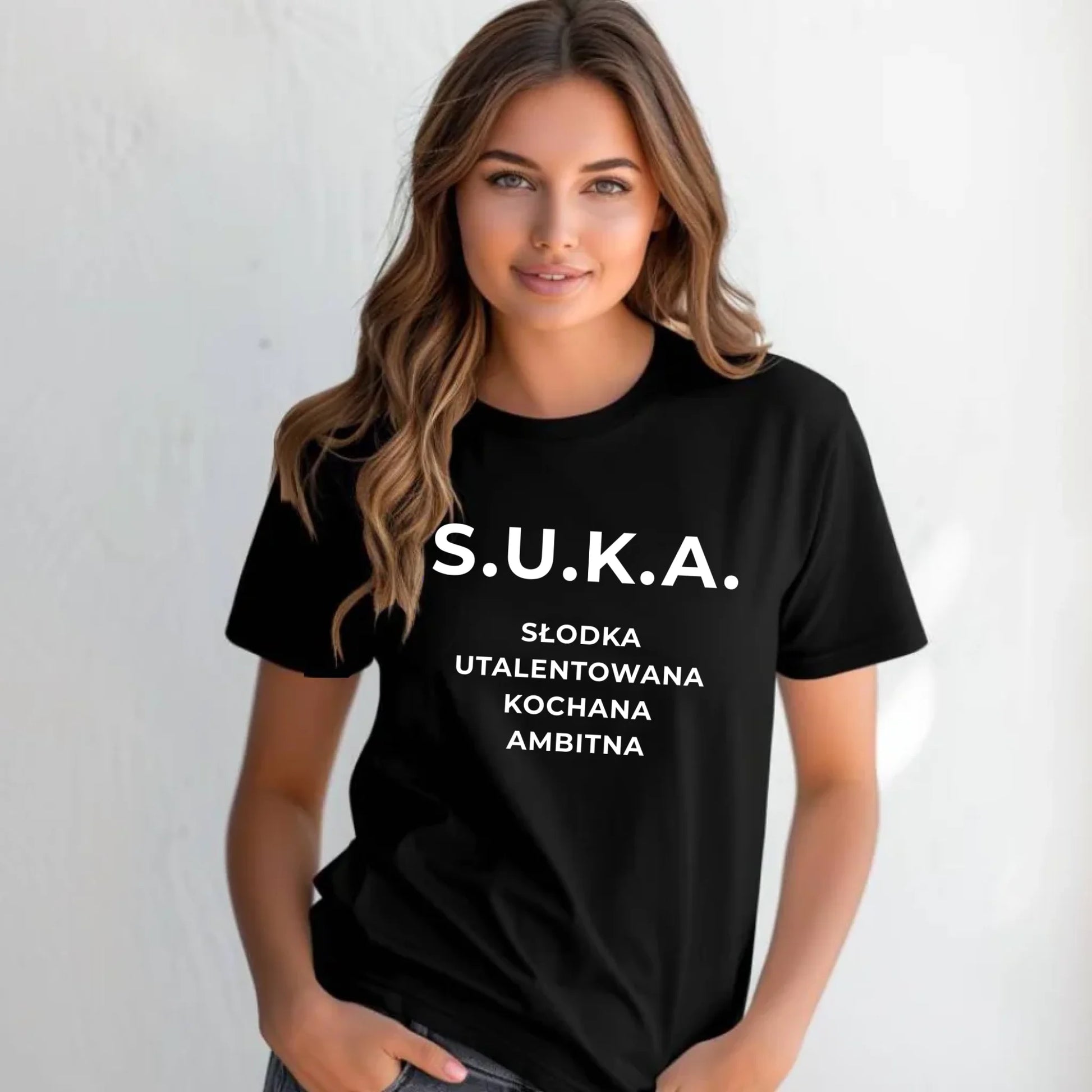 Koszulka damska - S.U.K.A. - śmieszny prezent dla niej - bez cenzury DZ16 - StoryCups.pl
