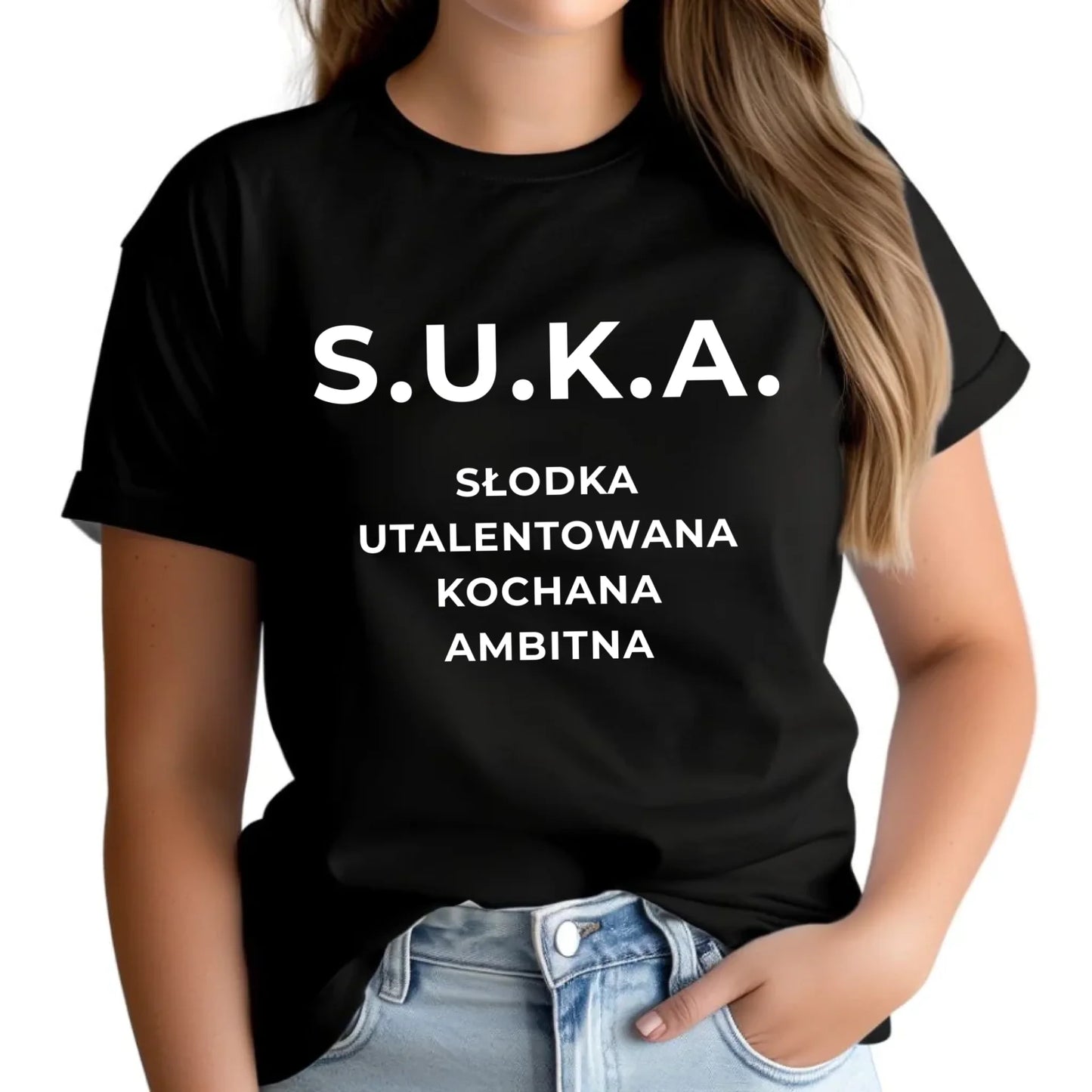 Koszulka damska - S.U.K.A. - śmieszny prezent dla niej - bez cenzury DZ16 - StoryCups.pl