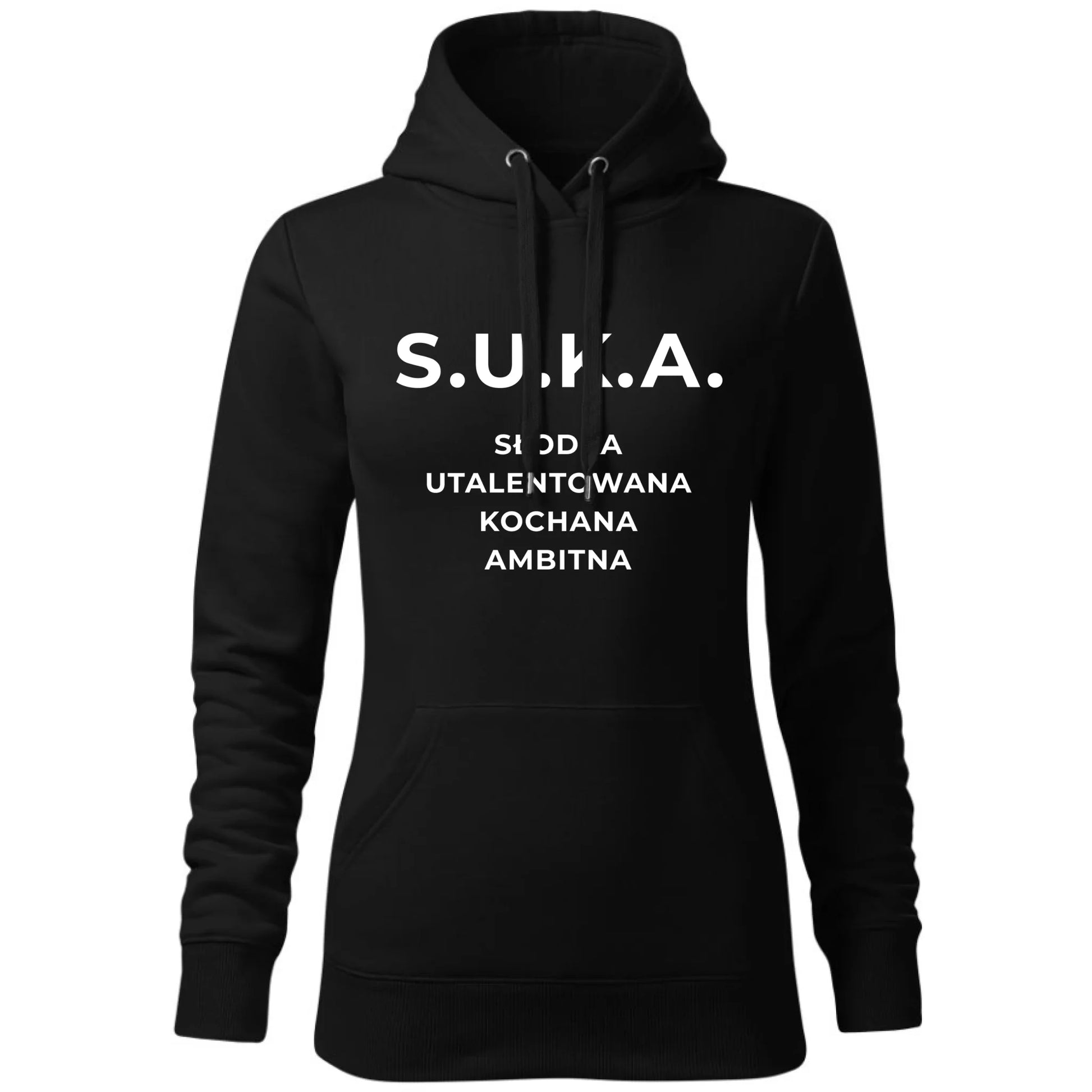 Bluza damska z kapturem - S.U.K.A. - śmieszny prezent dla niej - bez cenzury DZ16 - StoryCups.pl
