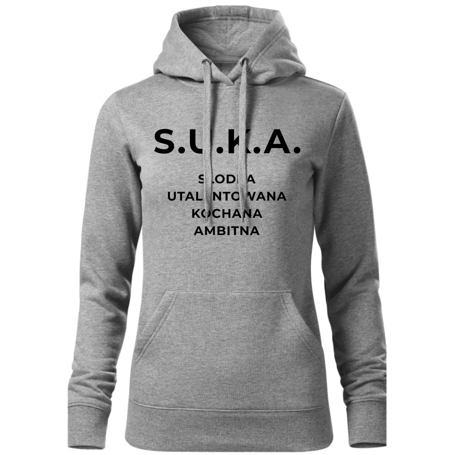 Bluza damska z kapturem - S.U.K.A. - śmieszny prezent dla niej - bez cenzury DZ16 - StoryCups.pl