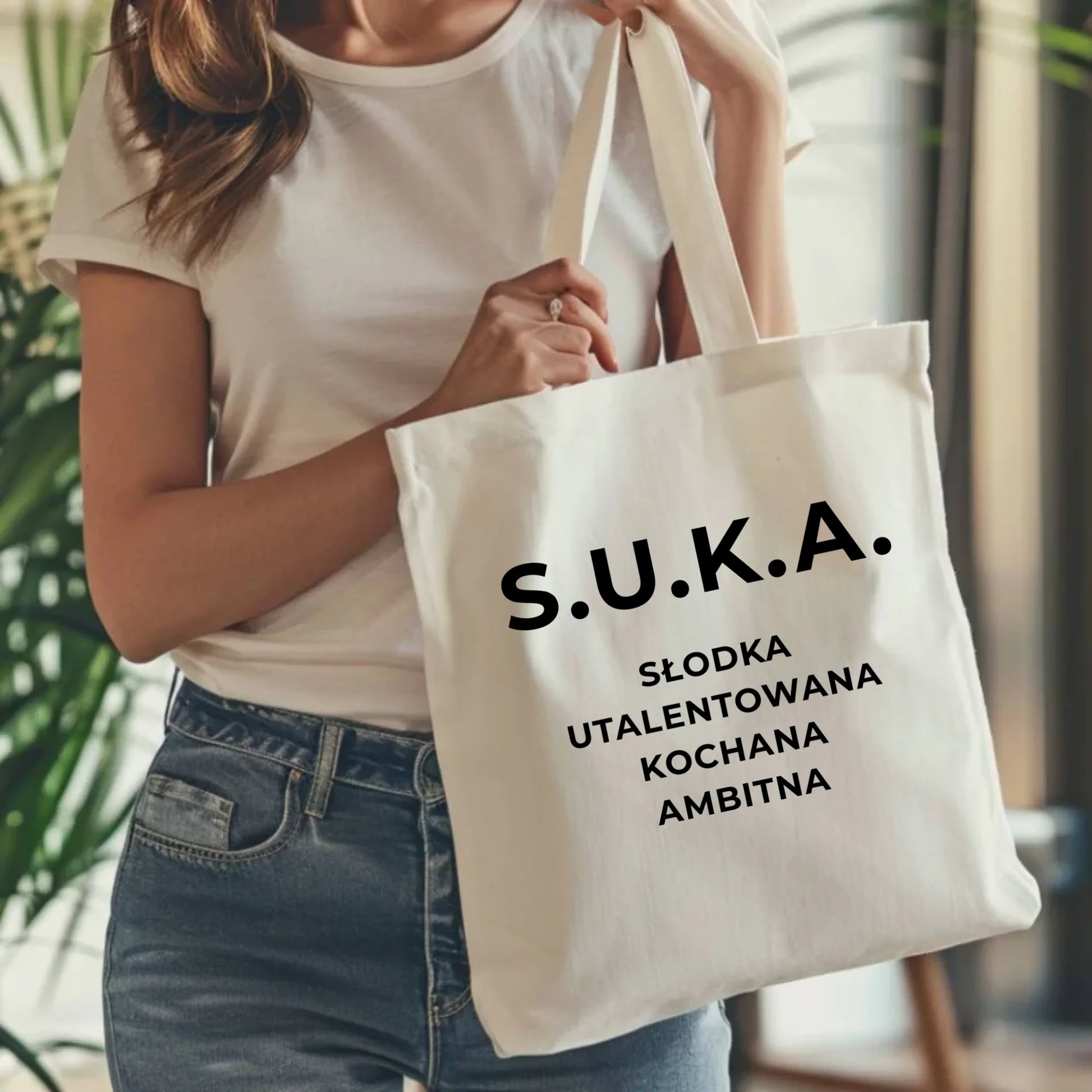 Torba - S.U.K.A. - śmieszny prezent dla niej - bez cenzury DZ16 - StoryCups.pl