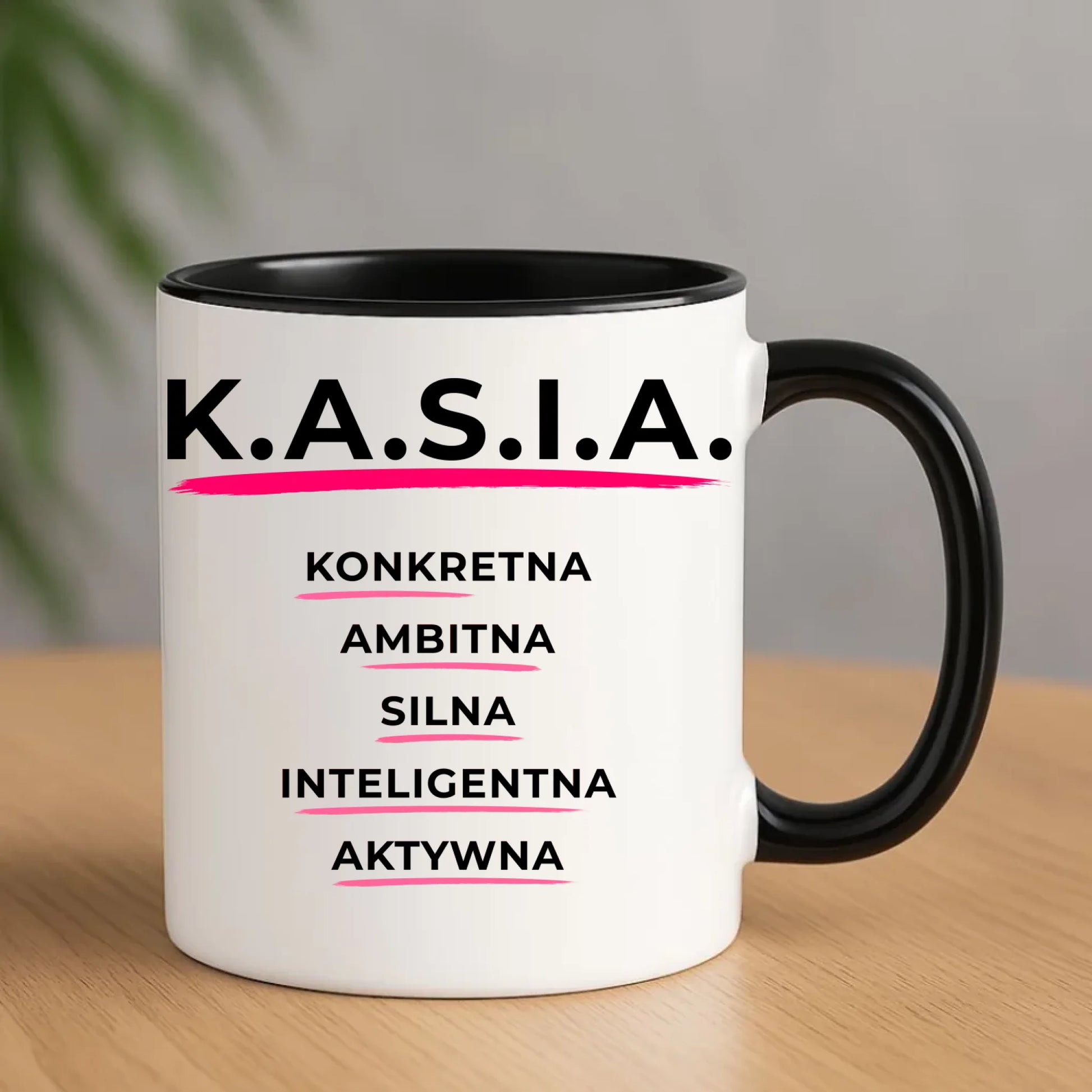 Kubek - prezent dla Kasi - Katarzyna - K.A.S.I.A. DZ17 - StoryCups.pl