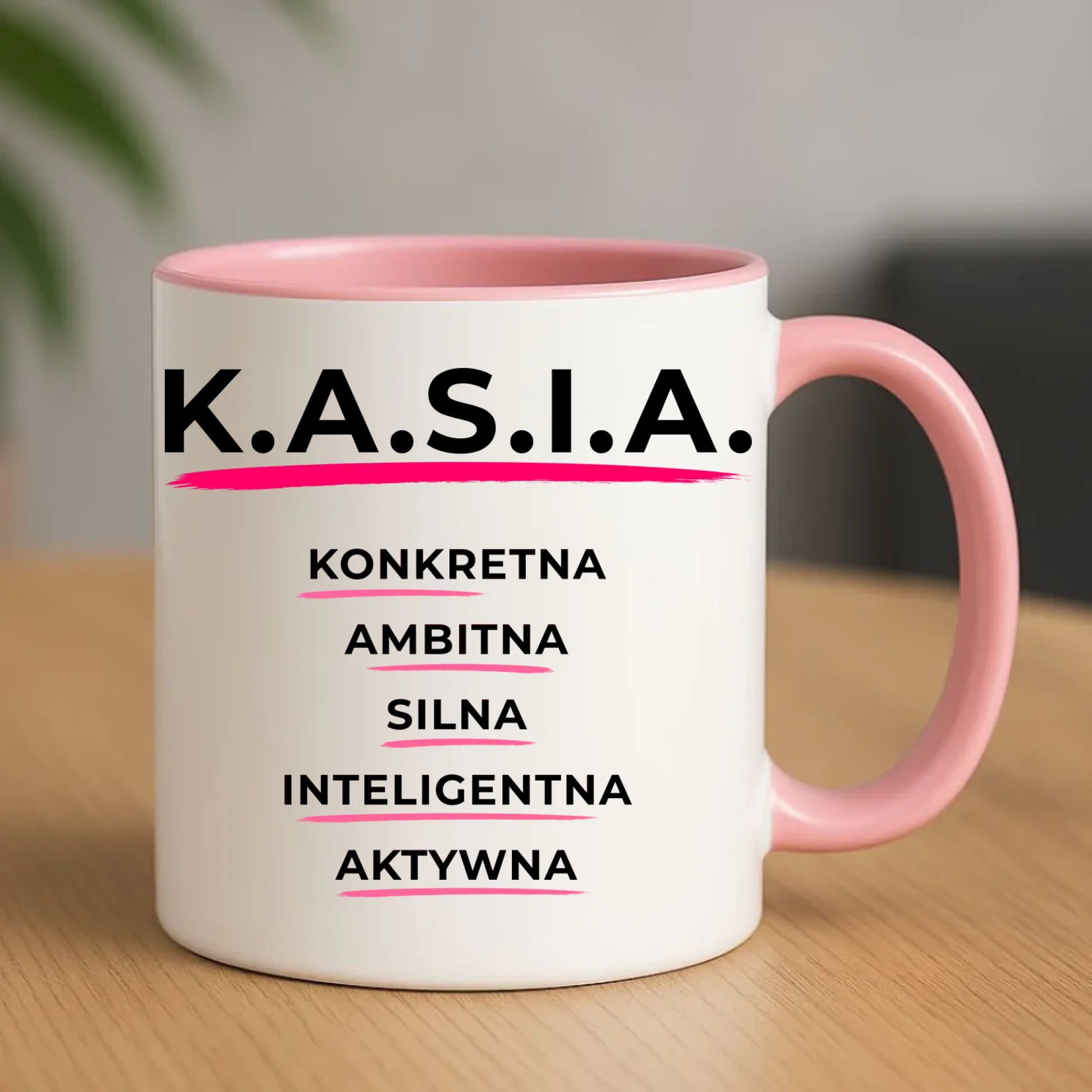 Kubek - prezent dla Kasi - Katarzyna - K.A.S.I.A. DZ17 - StoryCups.pl