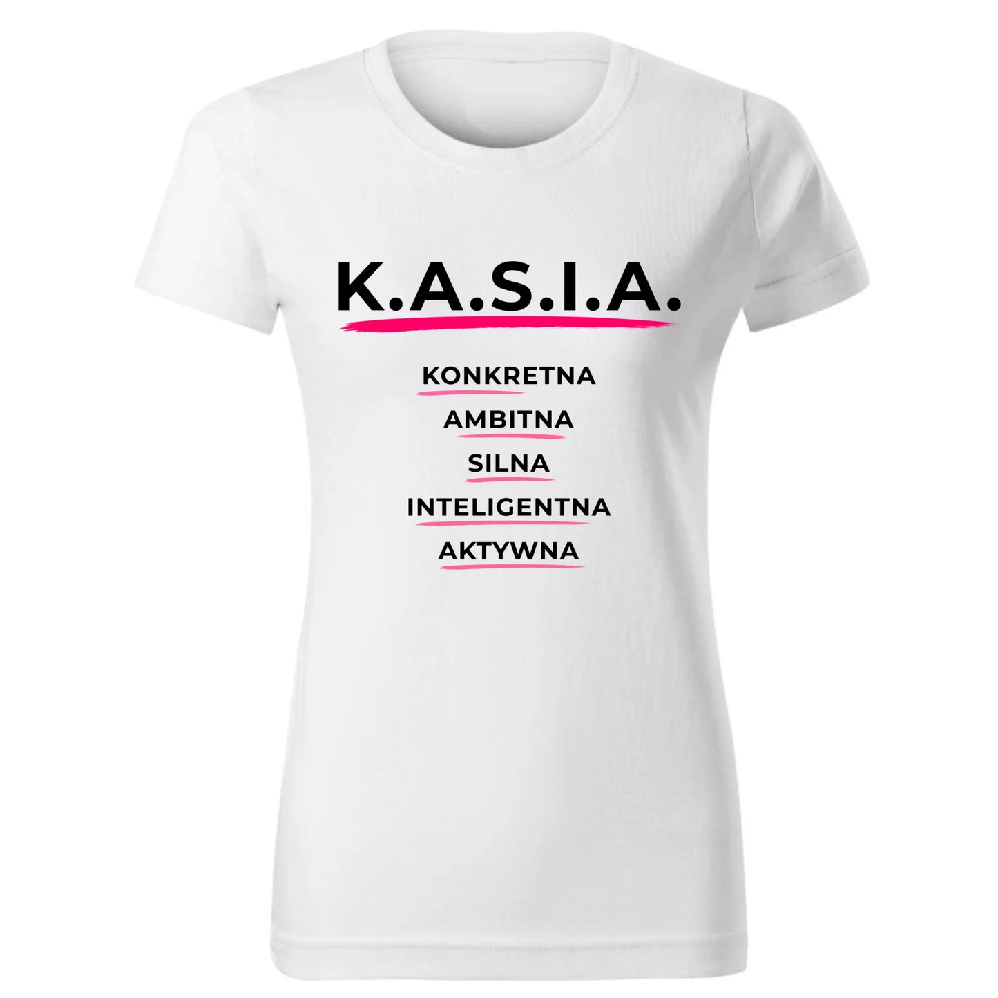 Koszulka damska - prezent dla Kasi - Katarzyna - K.A.S.I.A. DZ17 - StoryCups.pl