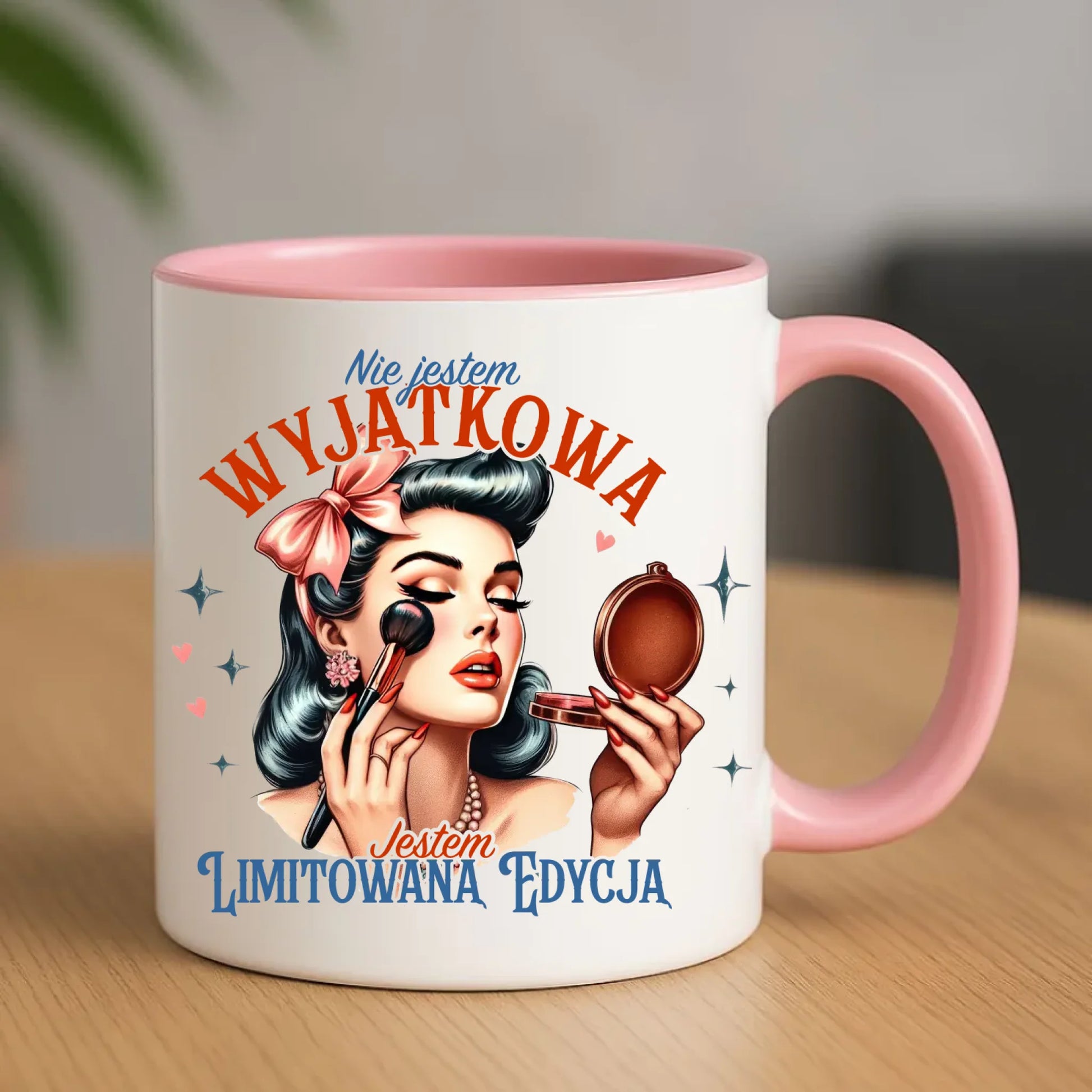 Kubek – Nie jestem wyjątkowa, jestem limitowaną edycją - w stylu retro DZ10 - StoryCups.pl