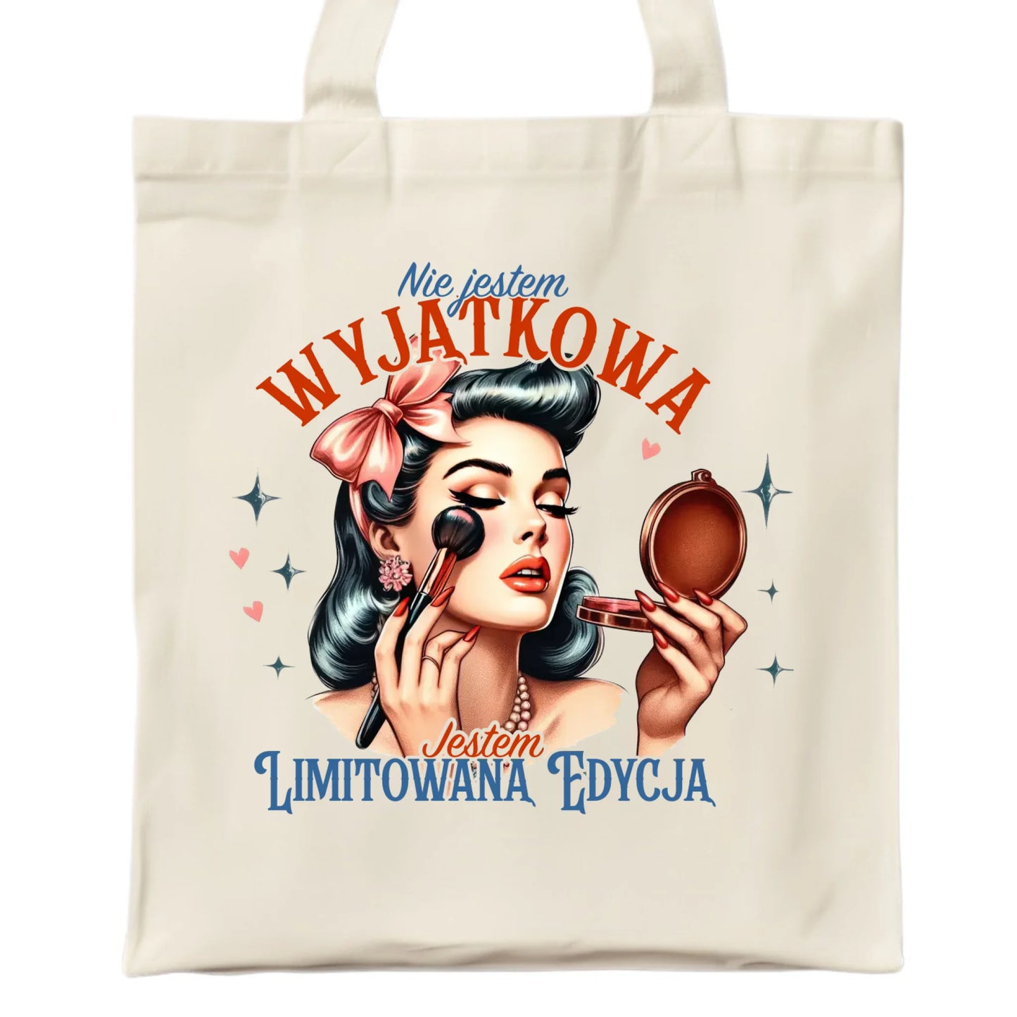 Torba – Nie jestem wyjątkowa, jestem limitowaną edycją - retro DZ10 - StoryCups.pl