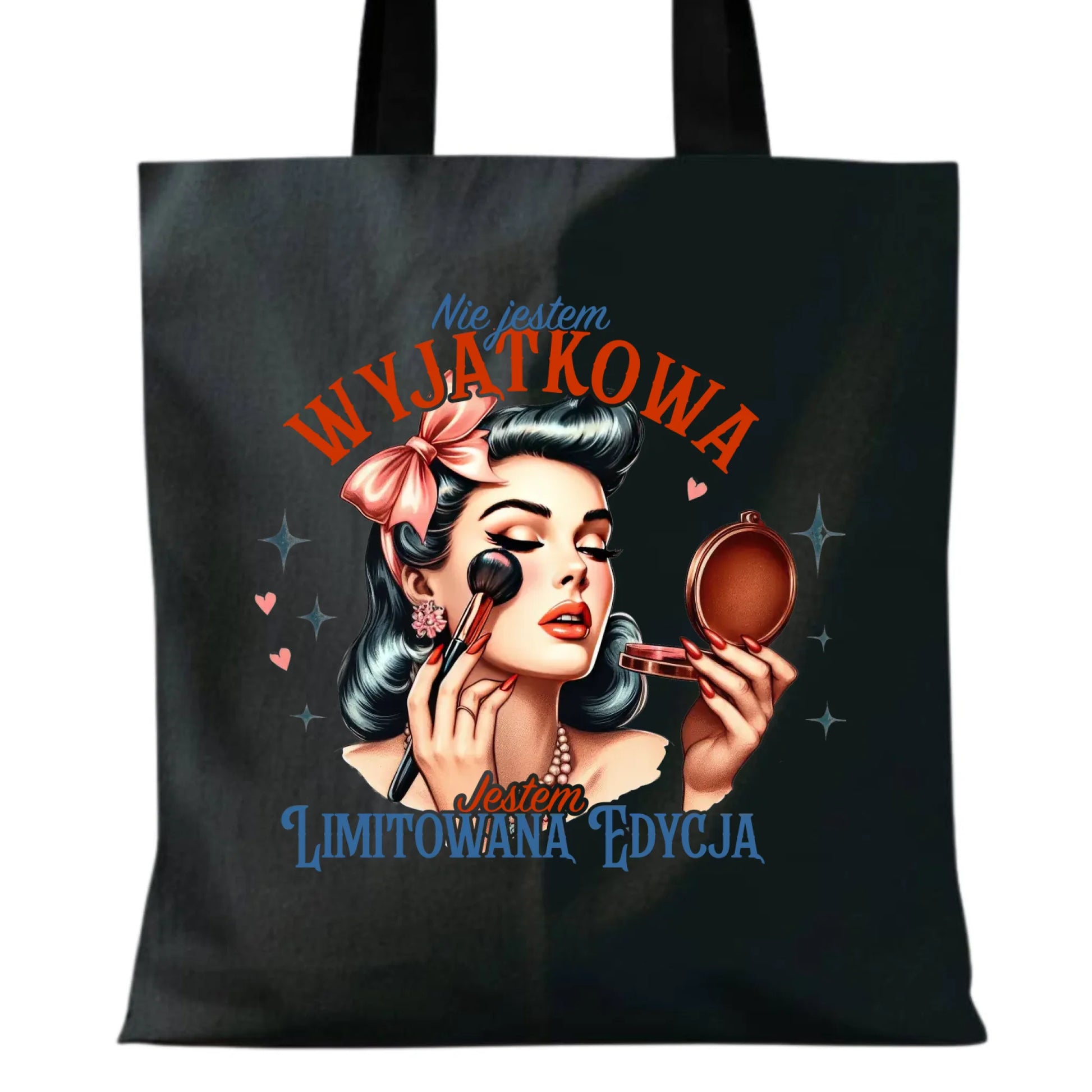 Torba – Nie jestem wyjątkowa, jestem limitowaną edycją - retro DZ10 - StoryCups.pl