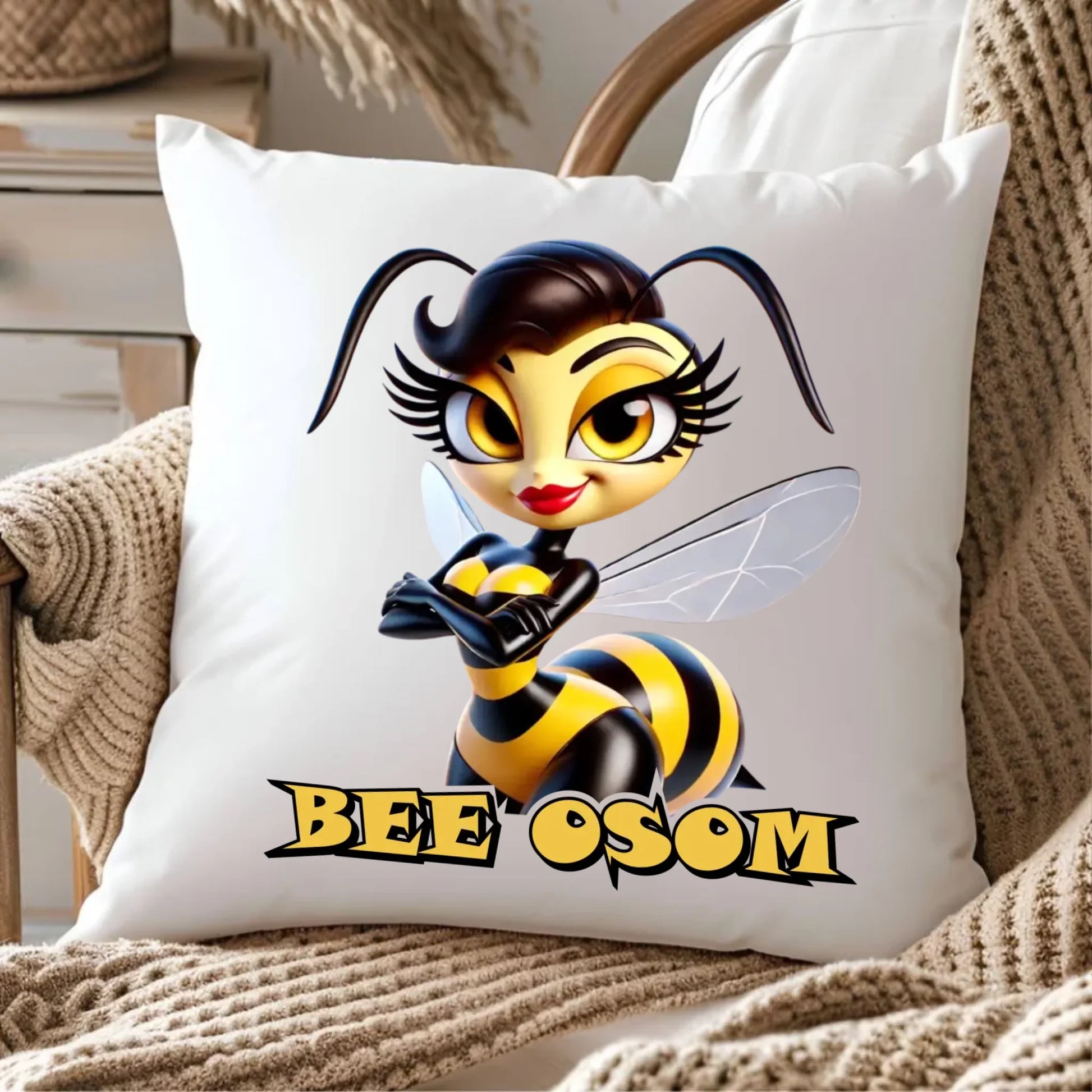 Poduszka - Bee Osom - Jestem niesamowita DZ11 - StoryCups.pl