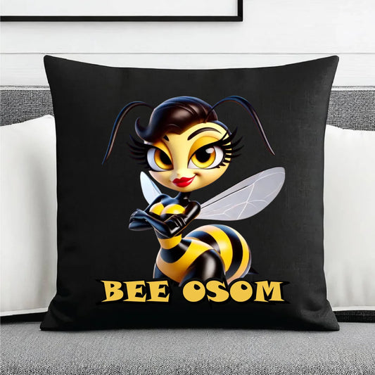 Poduszka dekoracyjna - Bee Osom - Jestem niesamowita DZ11 - StoryCups.pl