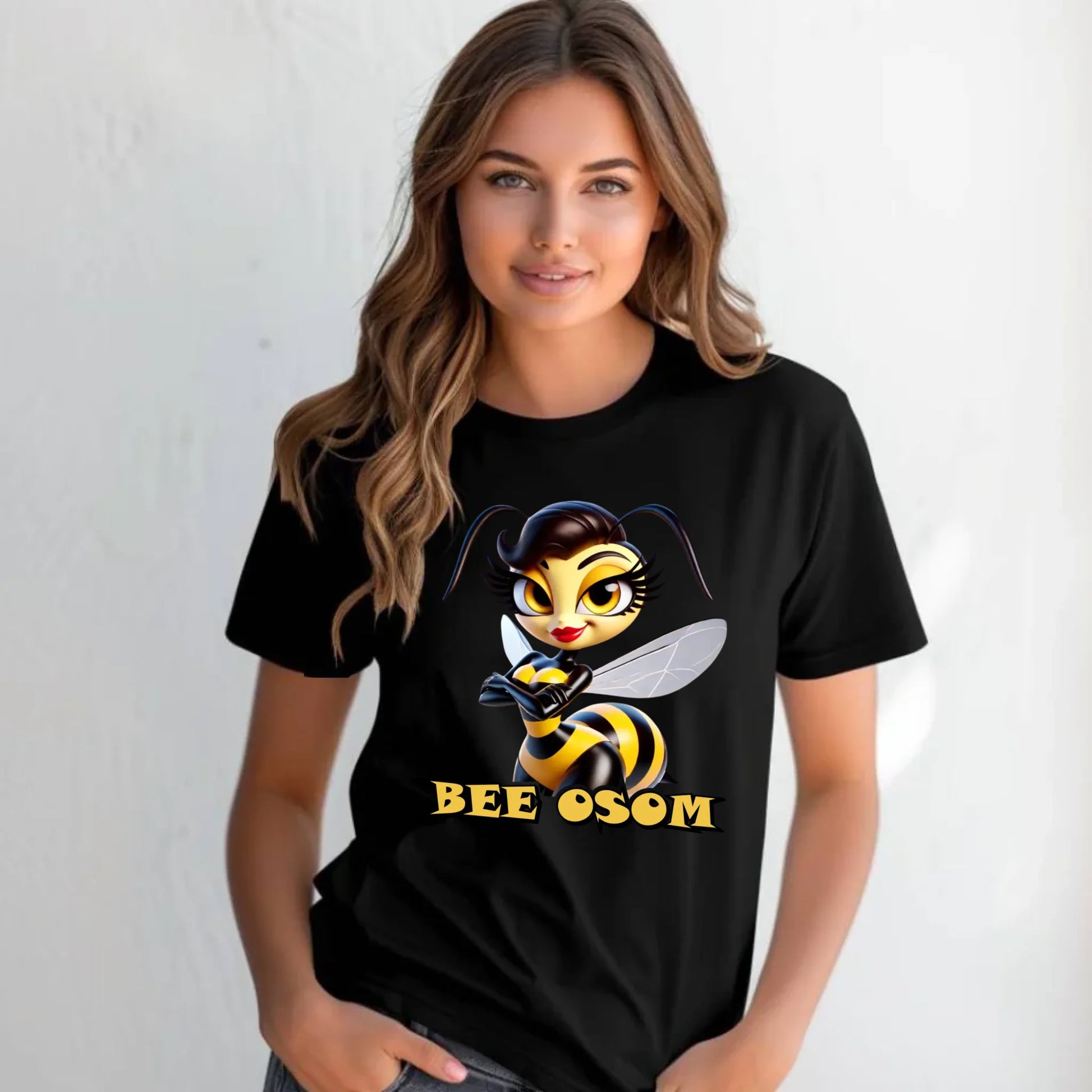 Koszulka damska - Bee Osom - Jestem niesamowita DZ11 - StoryCups.pl