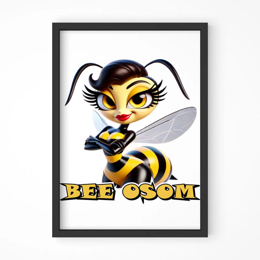 Plakat w ramie - Bee Osom - Jestem niesamowita DZ11 - StoryCups.pl