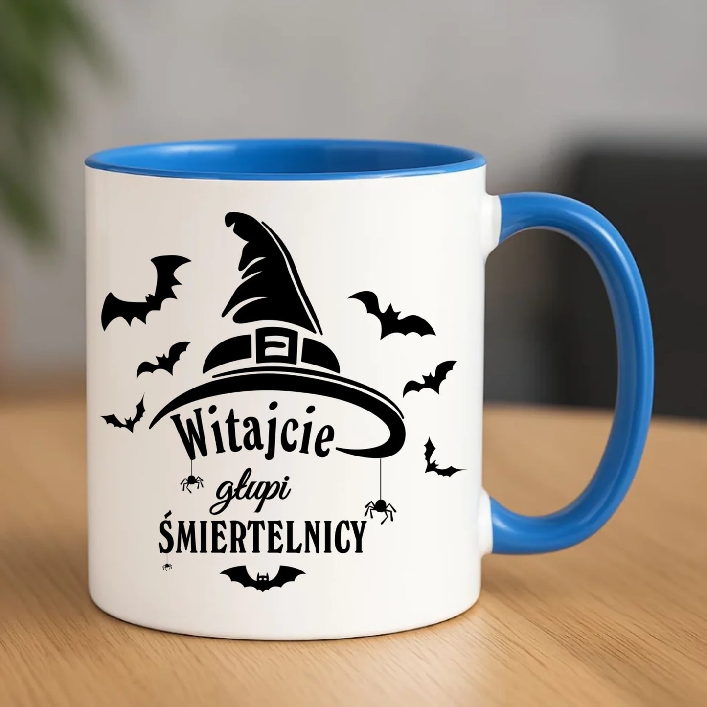 Kubek na Halloween - Witajcie głupi śmiertelnicy HL23 - StoryCups.pl